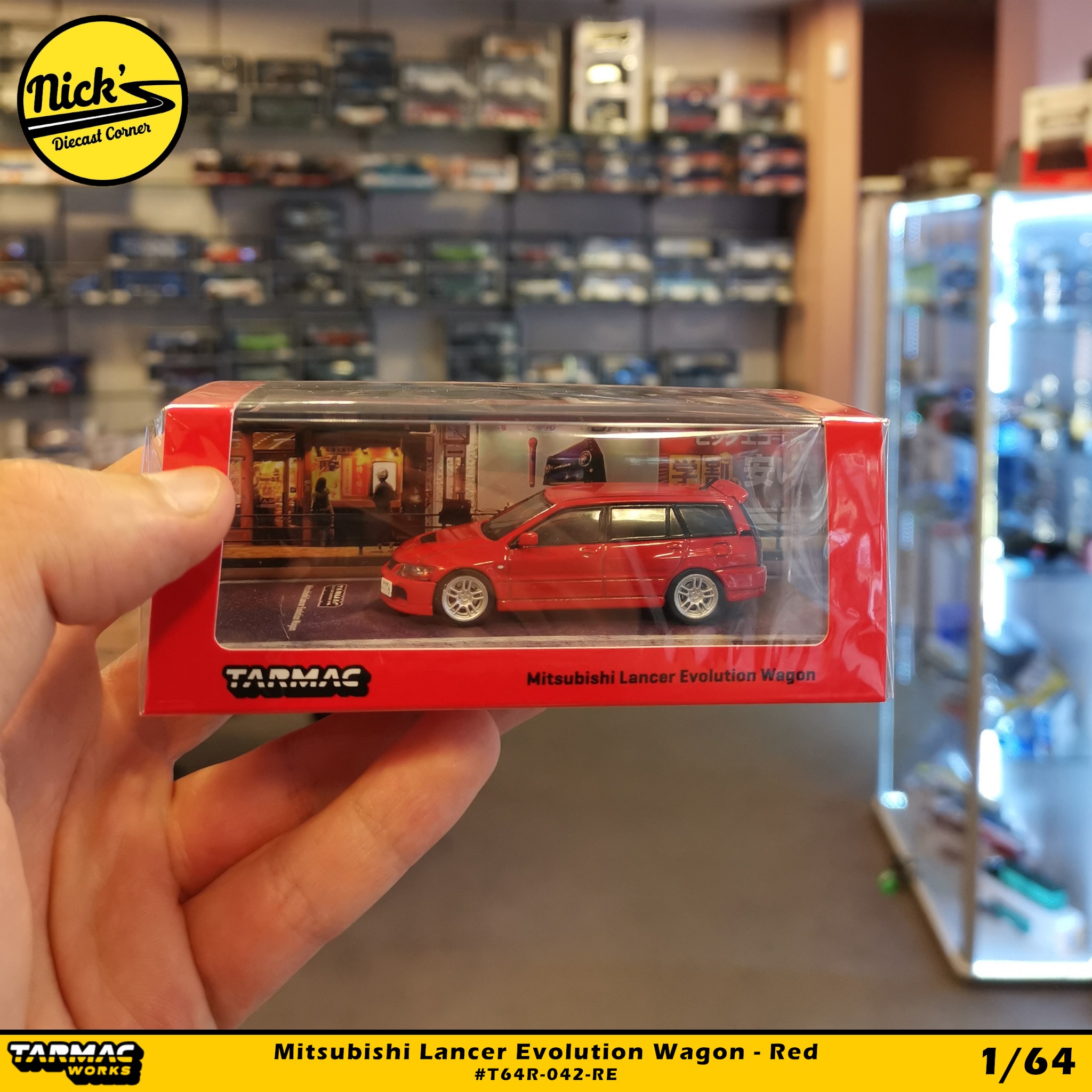 Camion MITSUBISHI Fuso Super Great EVA Racing - Miniature 1:64 Tarmac Works, Collection Voiture