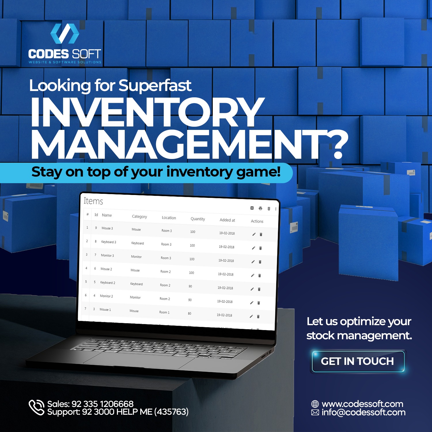 Codes - 📦 𝐑𝐞𝐯𝐨𝐥𝐮𝐭𝐢𝐨𝐧𝐢𝐳𝐞 𝐘𝐨𝐮𝐫 𝐈𝐧𝐯𝐞𝐧𝐭𝐨𝐫𝐲 𝐌𝐚𝐧𝐚𝐠𝐞𝐦𝐞𝐧𝐭!🚀 Say goodbye to ...