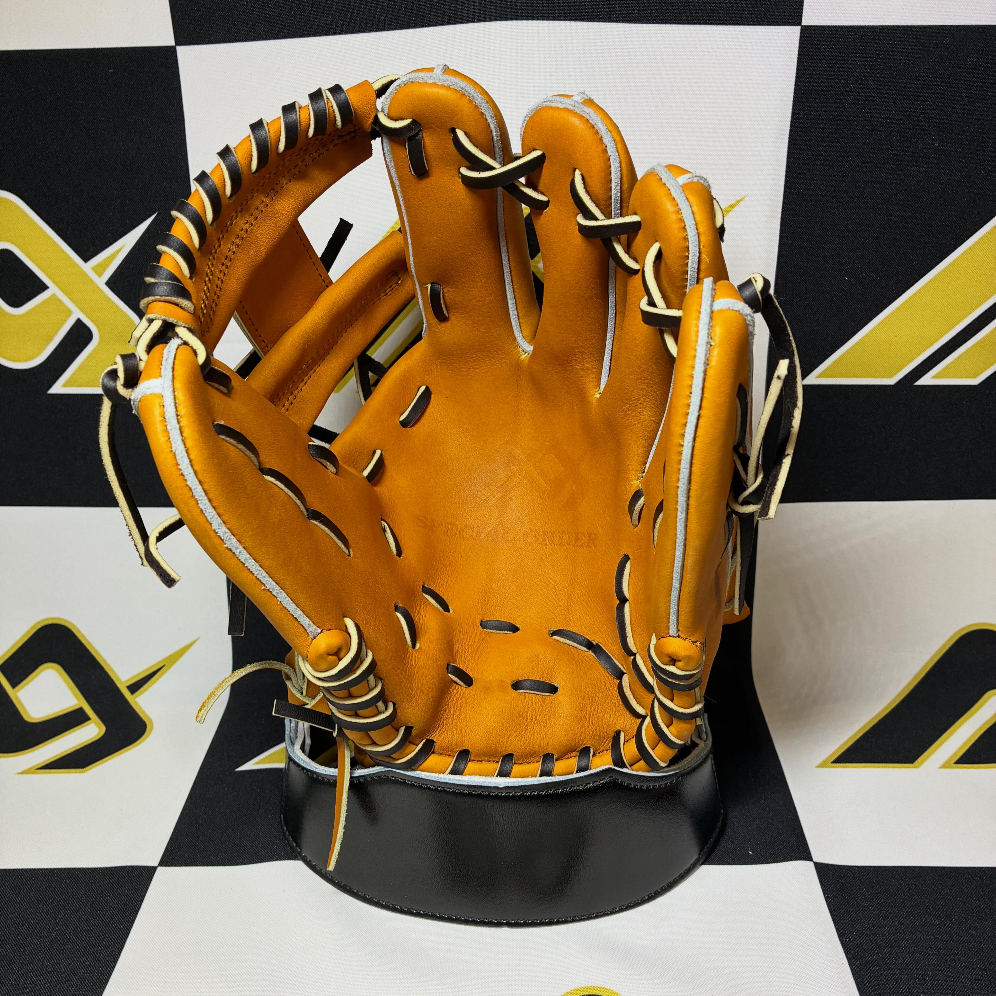 極美品MAXGLOVEhayakawa（早川）オーダーグローブ硬式用投手グラブ 極