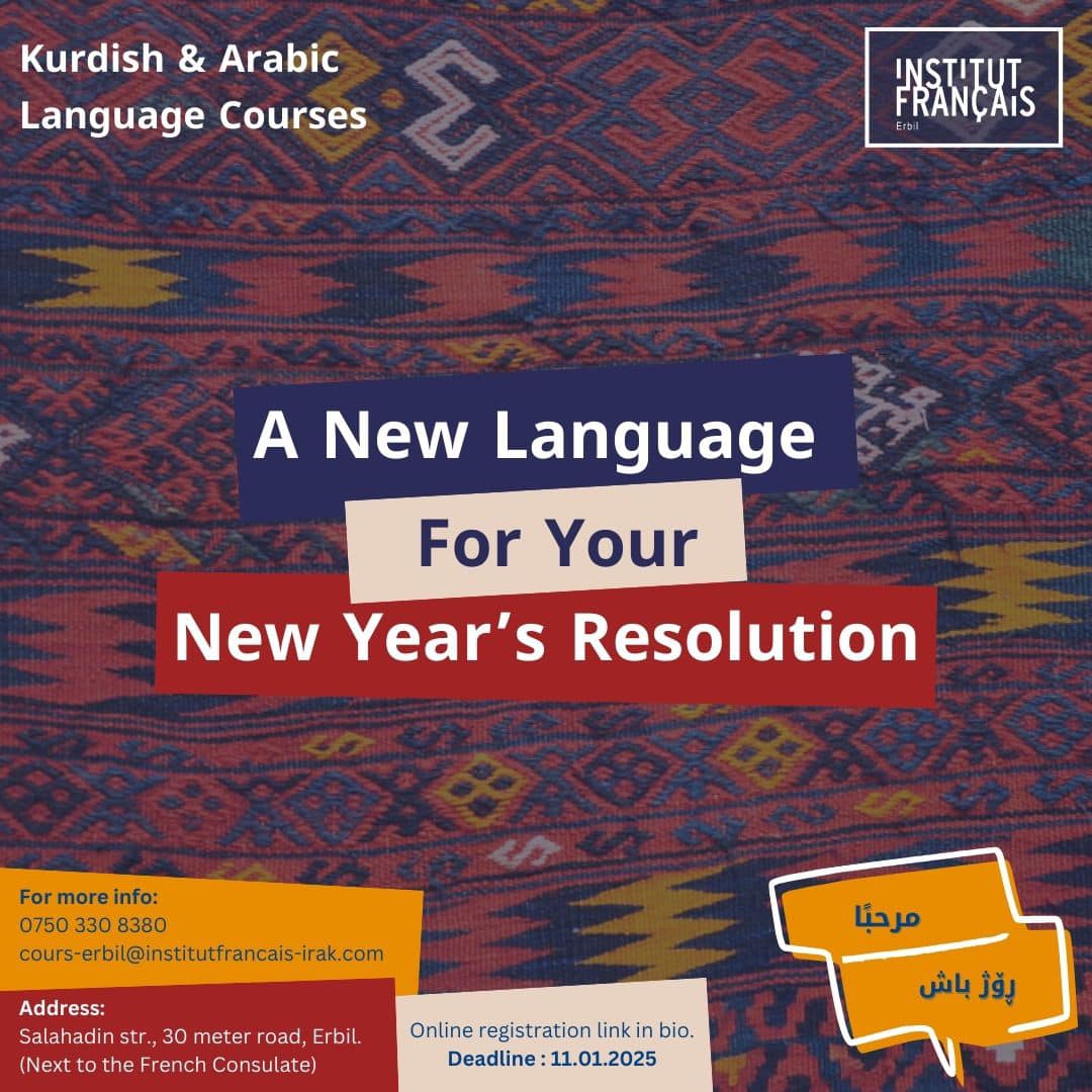 Institut - 🗣 Registration is now open for the new Kurdish and Arabic ...