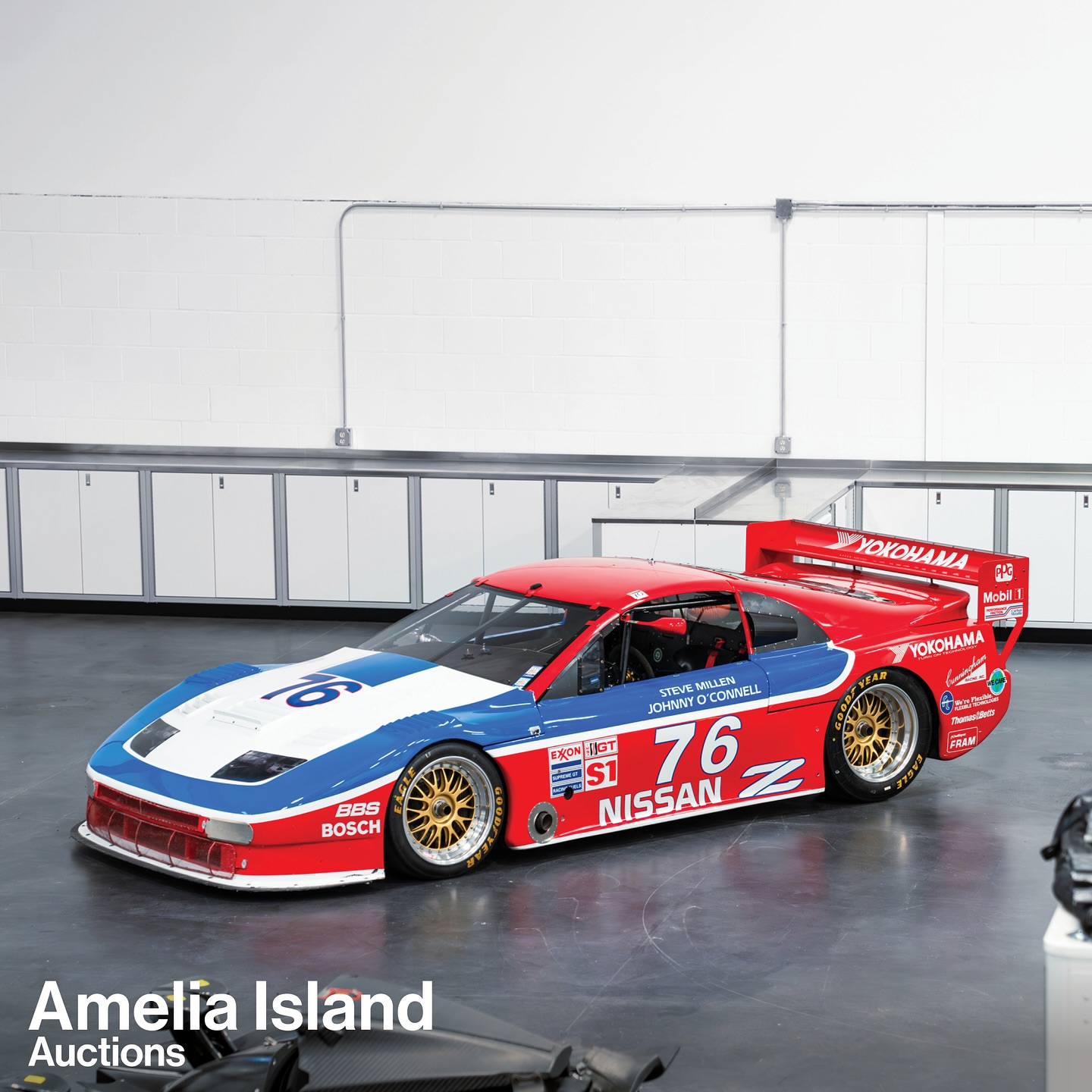1989 Nissan 300ZX Turbo IMSA GTO race car for auction