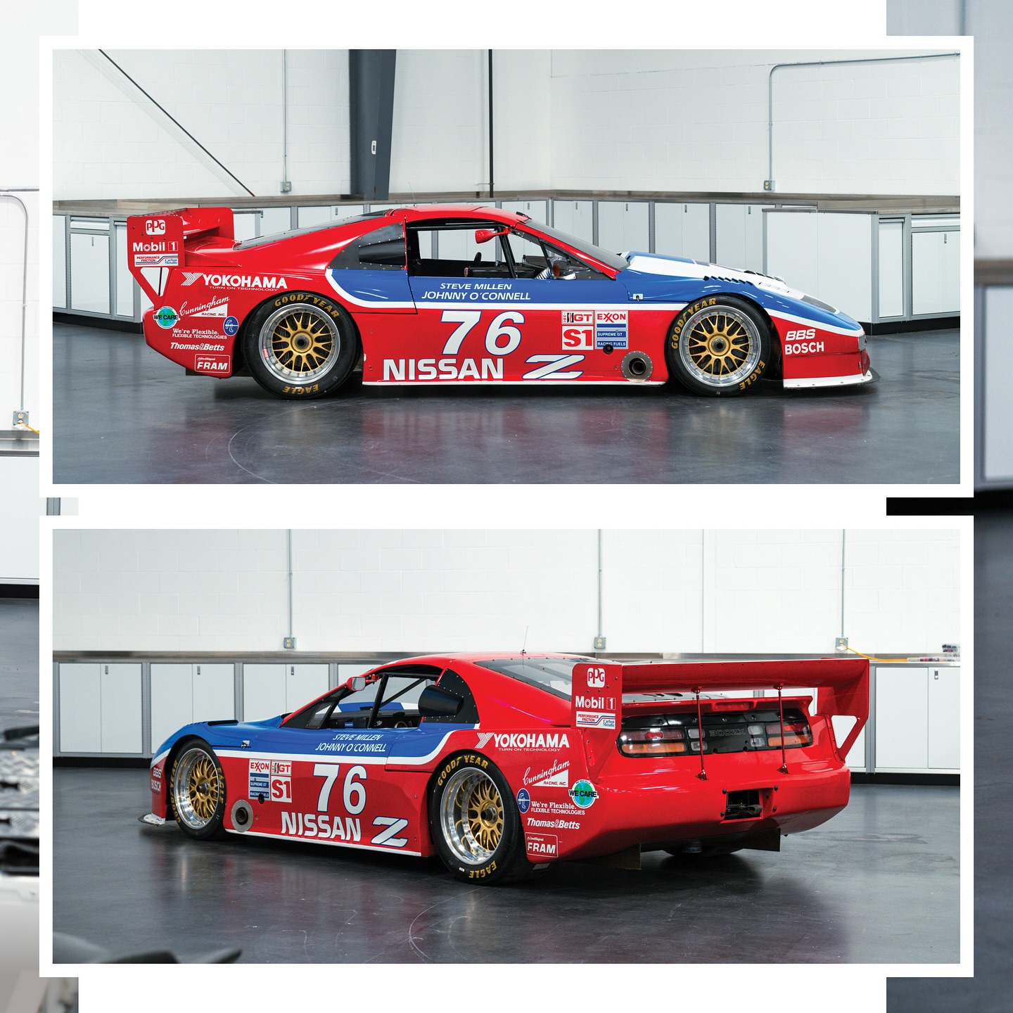 イズミオ 1989 Nissan 300ZX Turbo IMSA GTO race car for auction