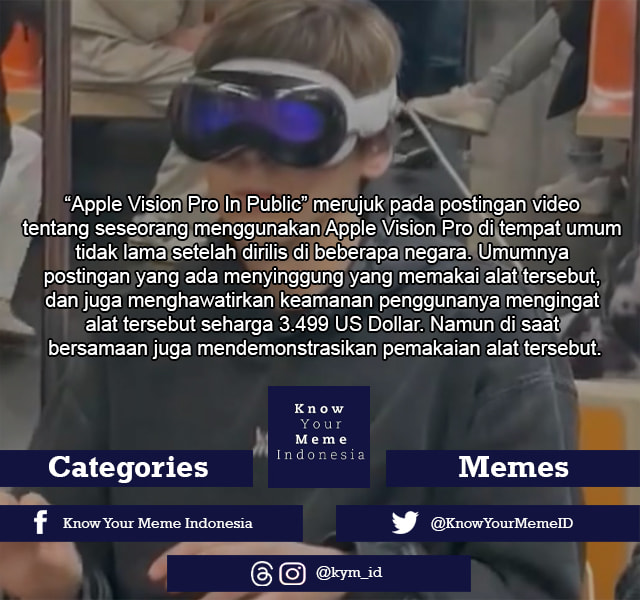 Know - Source: xhttps://knowyourmeme.com/memes/apple-vision-pro-in ...