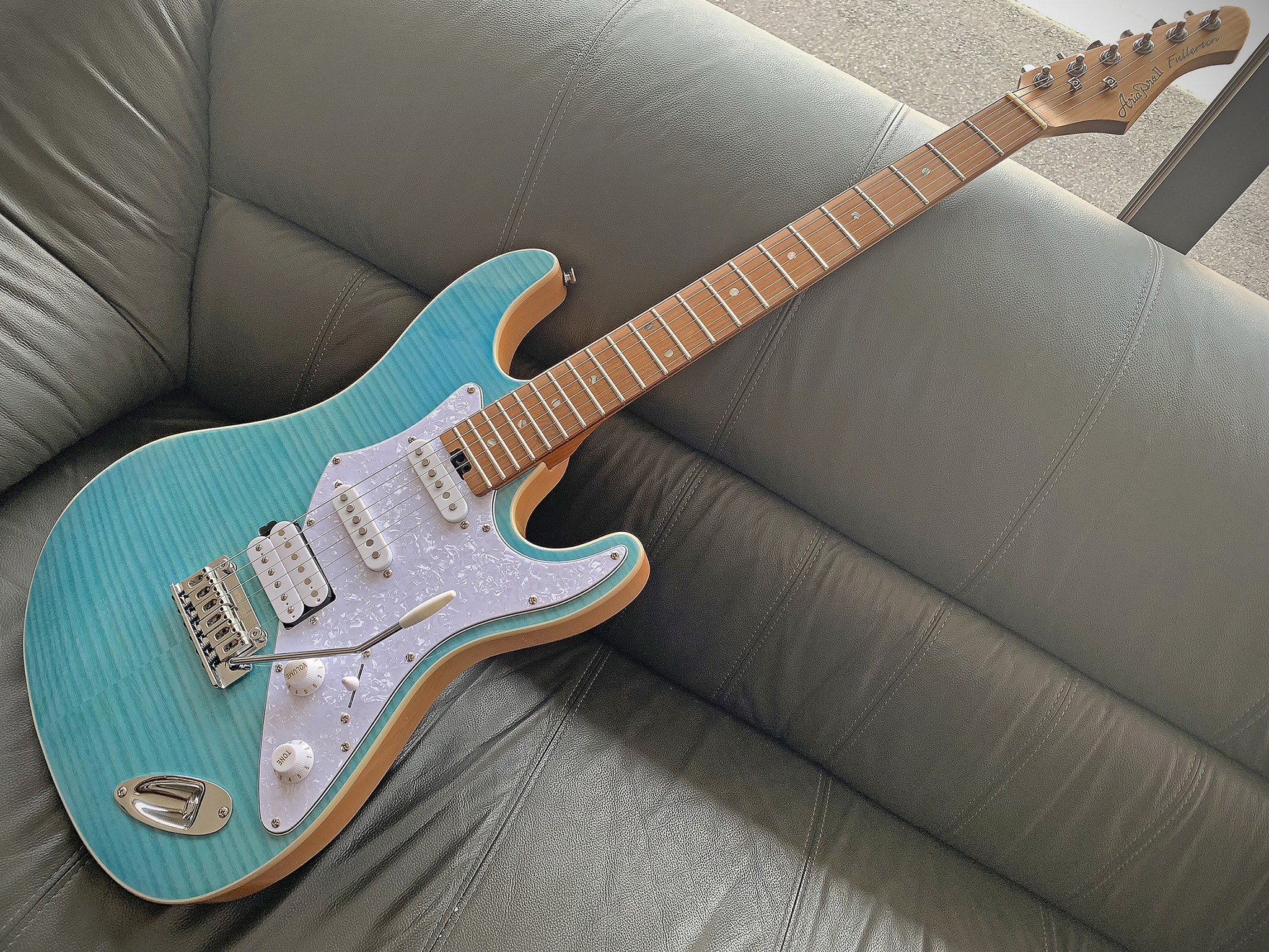 Aria Pro II Fullerton electric guitar available now