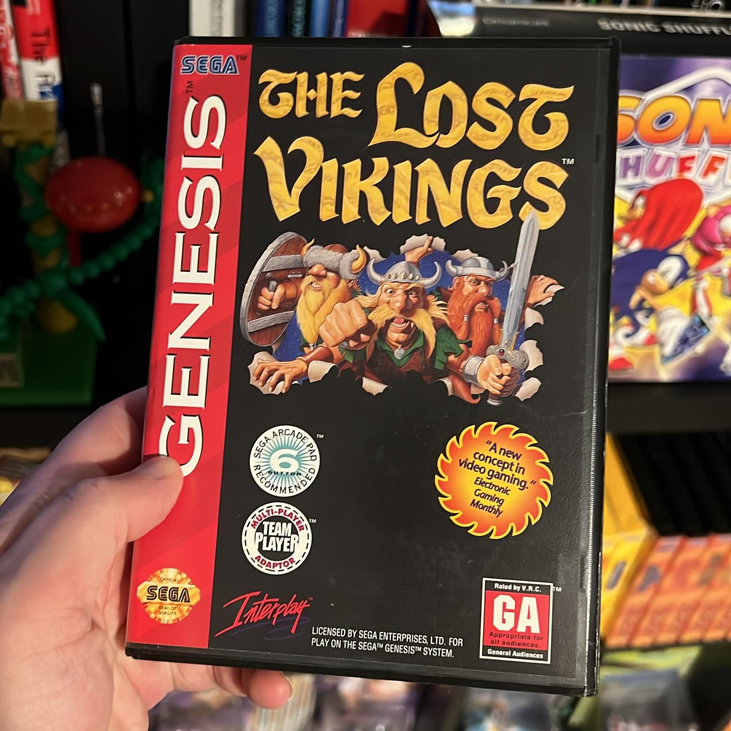 The underrated SEGA Genesis game The Lost Vikings! Ever play this