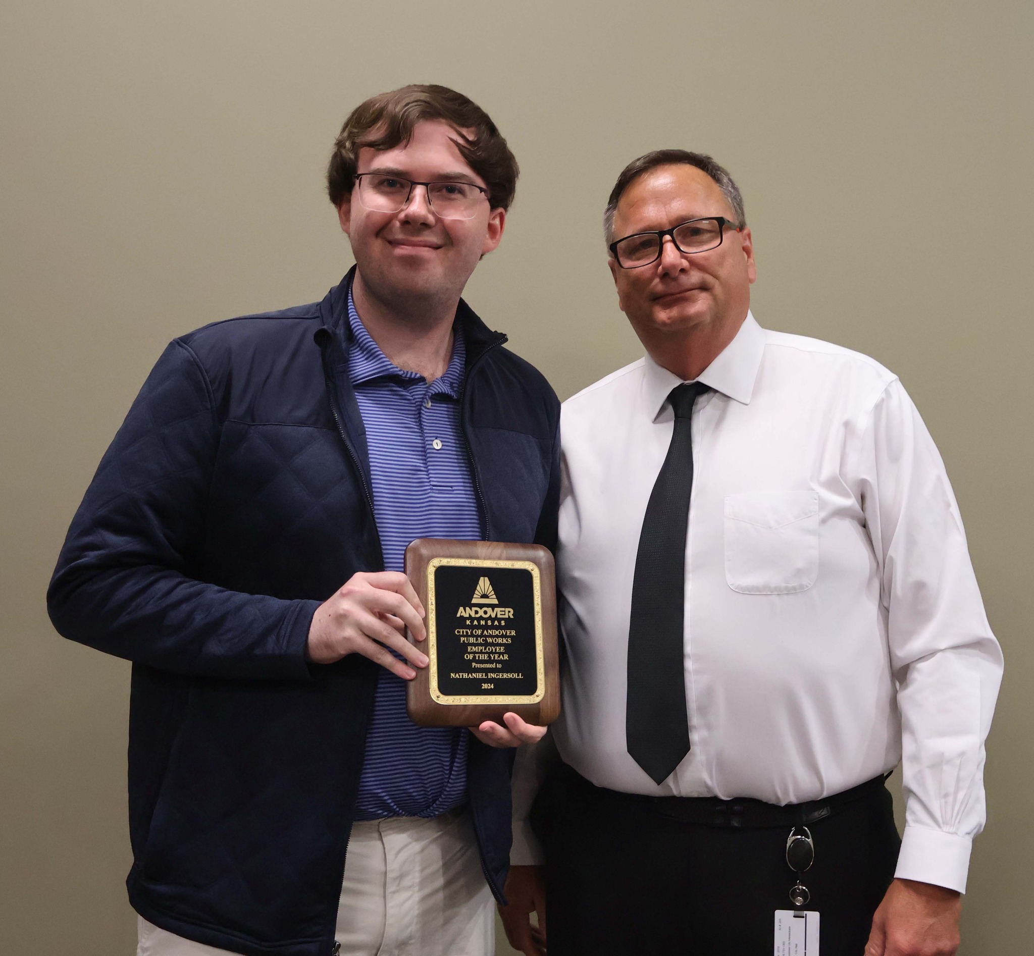 City - Each year, city staff can nominate someone in the Public Works ...