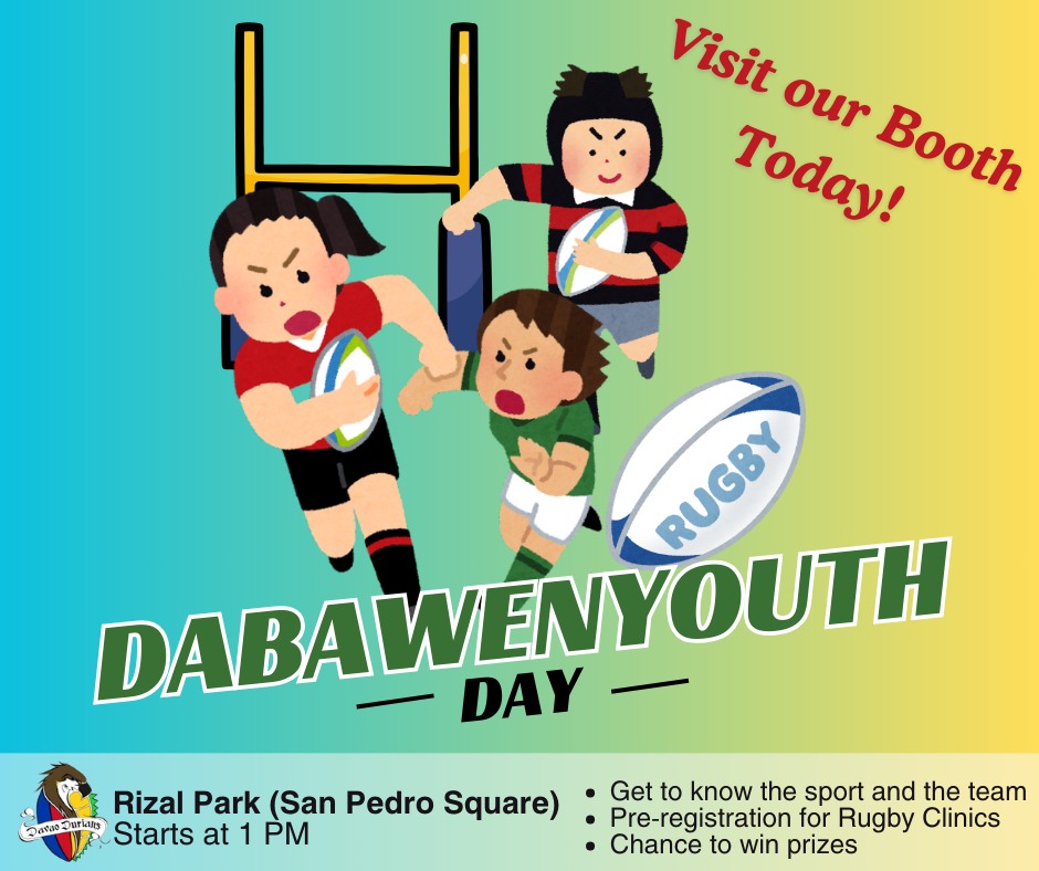 Visit our booth at... - Davao Durians Rugby Football Club