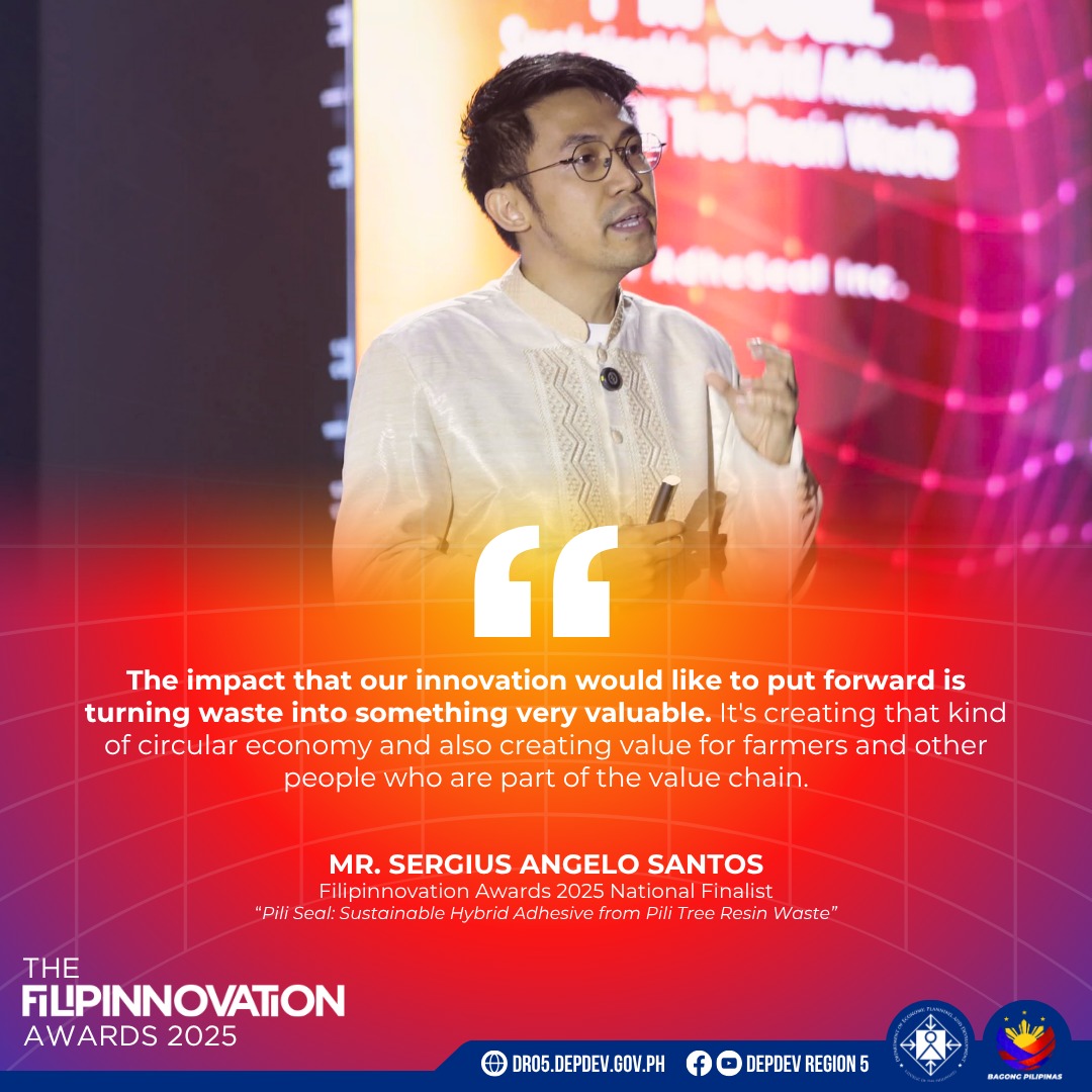 DEPDev - ICYMI: TOP 3 LUZON FILIPINNOVATION AWARDS NATIONAL FINALISTS ...