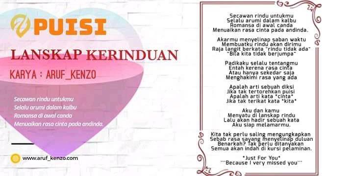 Antologi Puisi Aruf Home Facebook