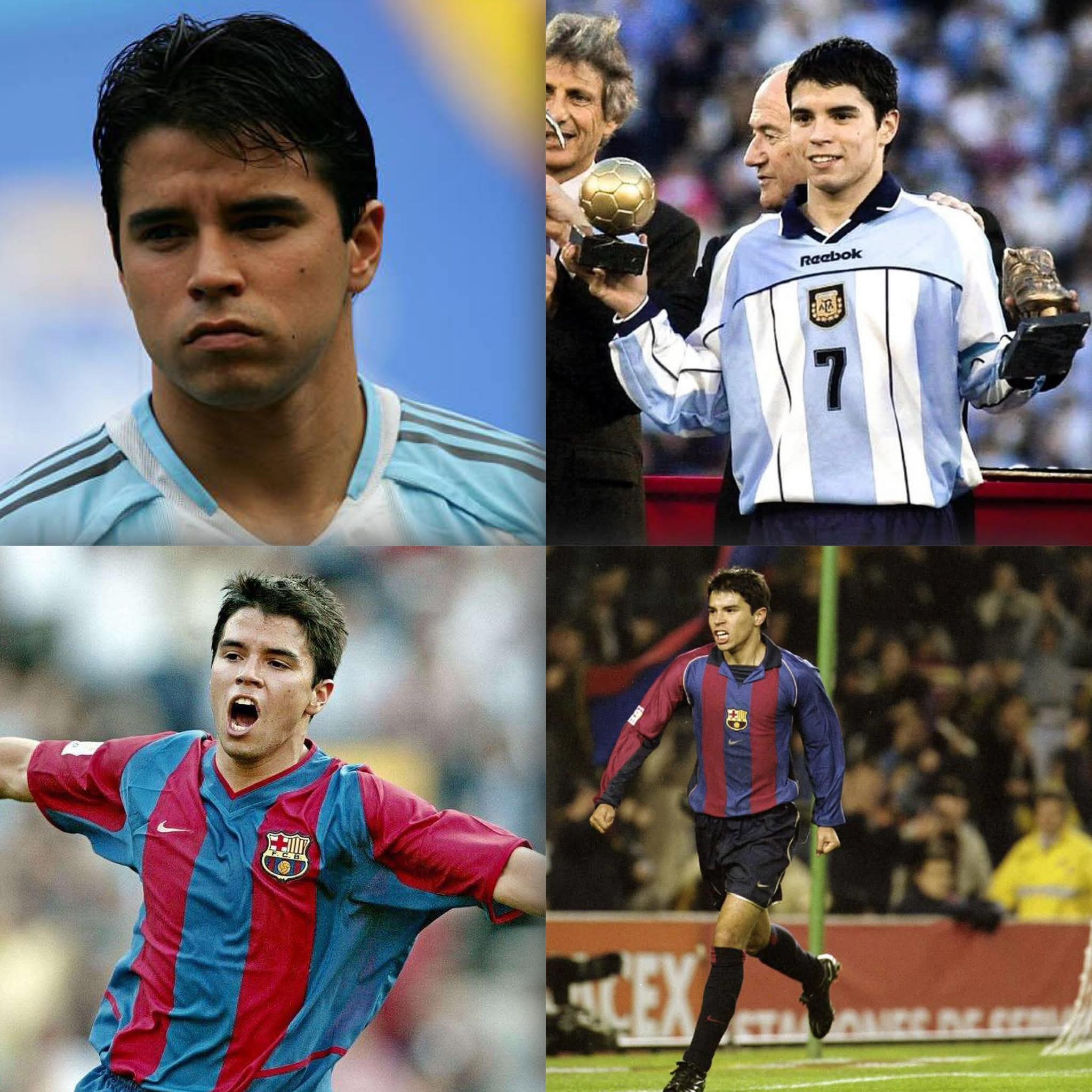 Javier Saviola, top scorer (11) and winner of the FIFA U-20 World