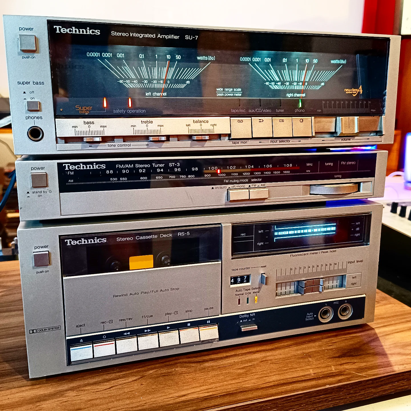 Technics ST-X710 SU-X710 RS-X710 3点セット Technics ST-X710 SU-X710 RS-X710 3点セット