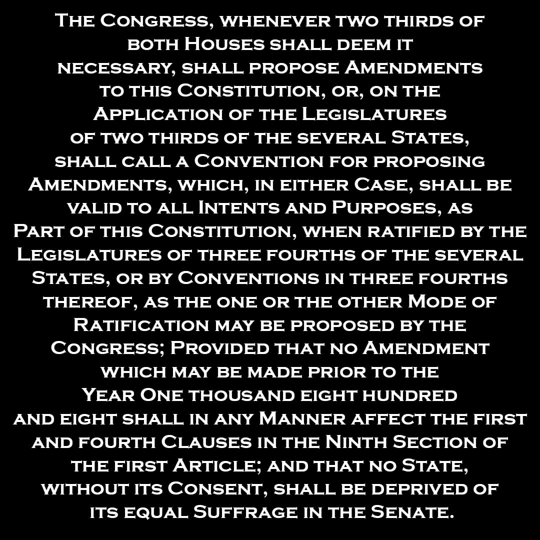 Article V Convention of States - Home