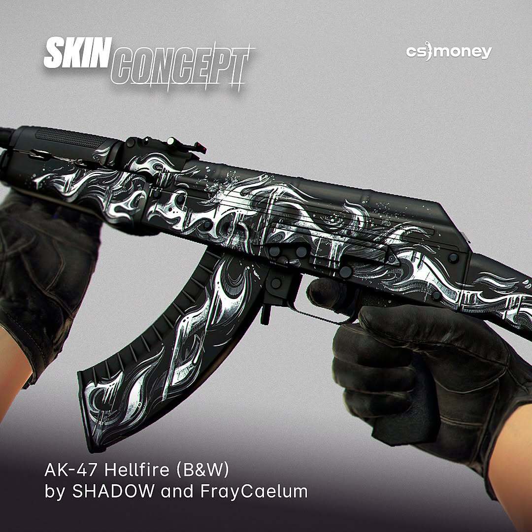 This colored Hellfire AK-47... - Cs.money CS:GO Trading Bot | Facebook