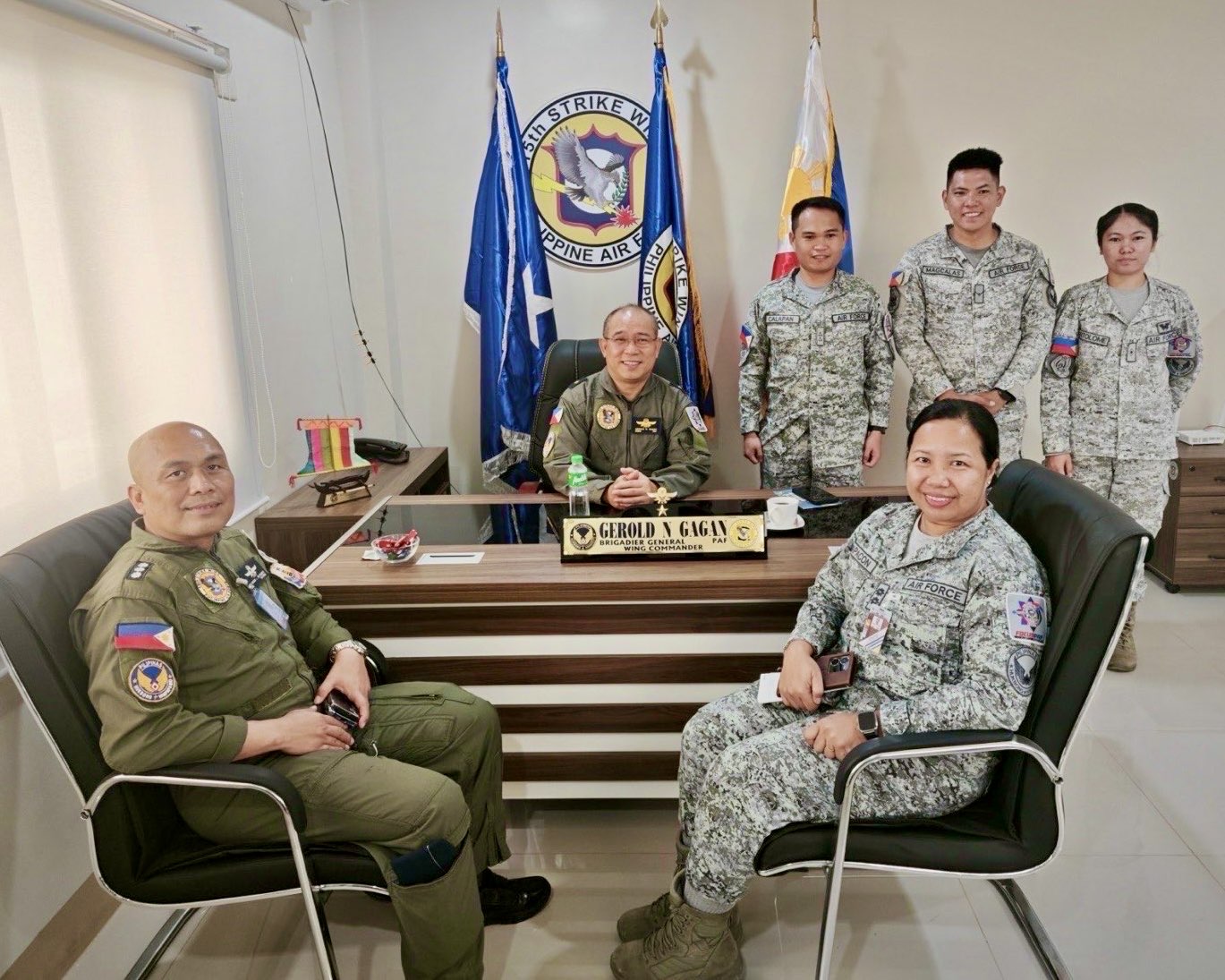 COURTESY CALL OF THE GROUP COMMANDER,... - 15th Strike Wing | Facebook