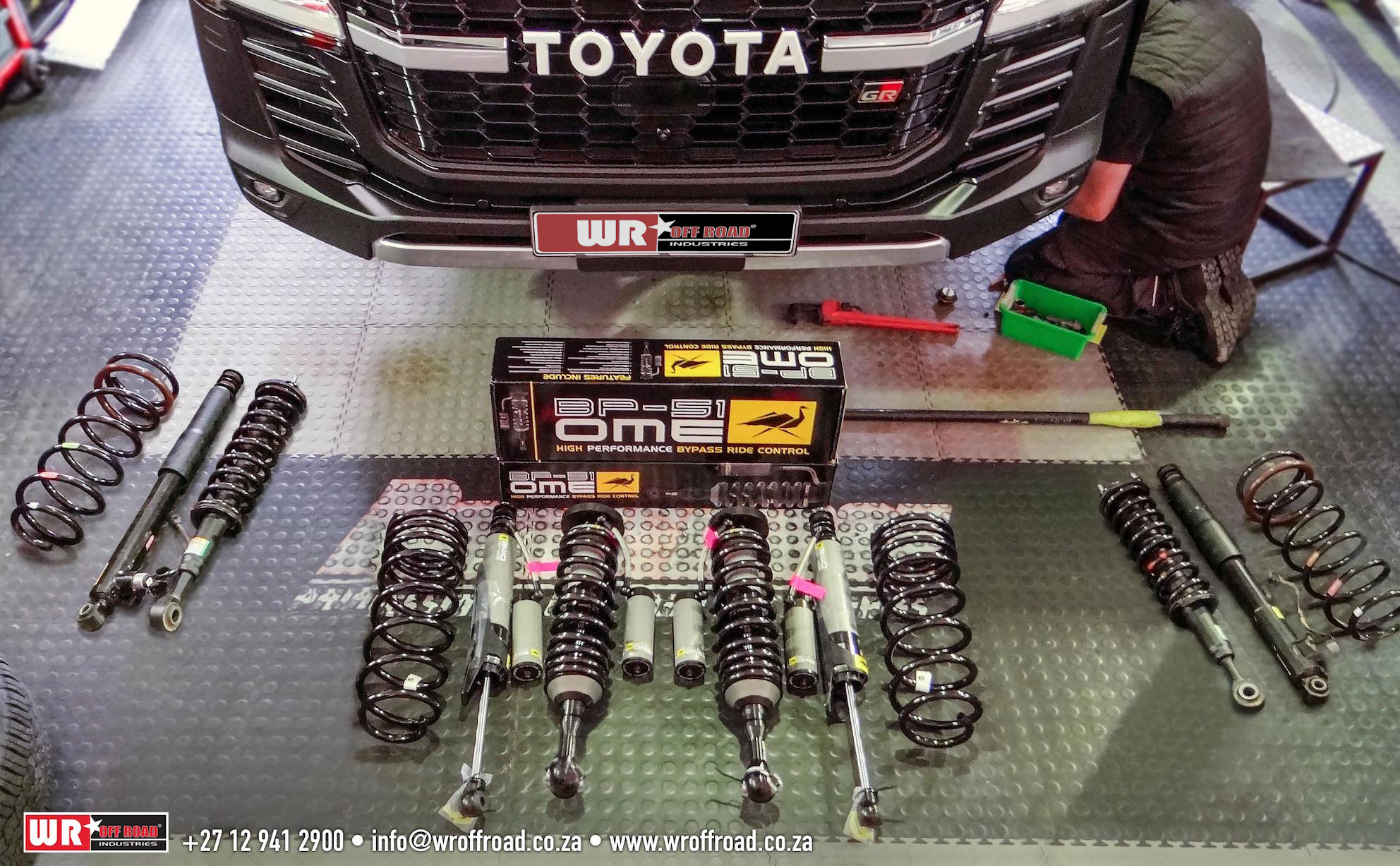OME BP-51 SUSPENSION UPGRADE! We've upgraded this LC300GR-S with