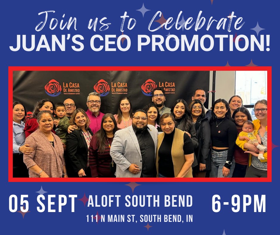 Celebrating Juan's CEO Promotion