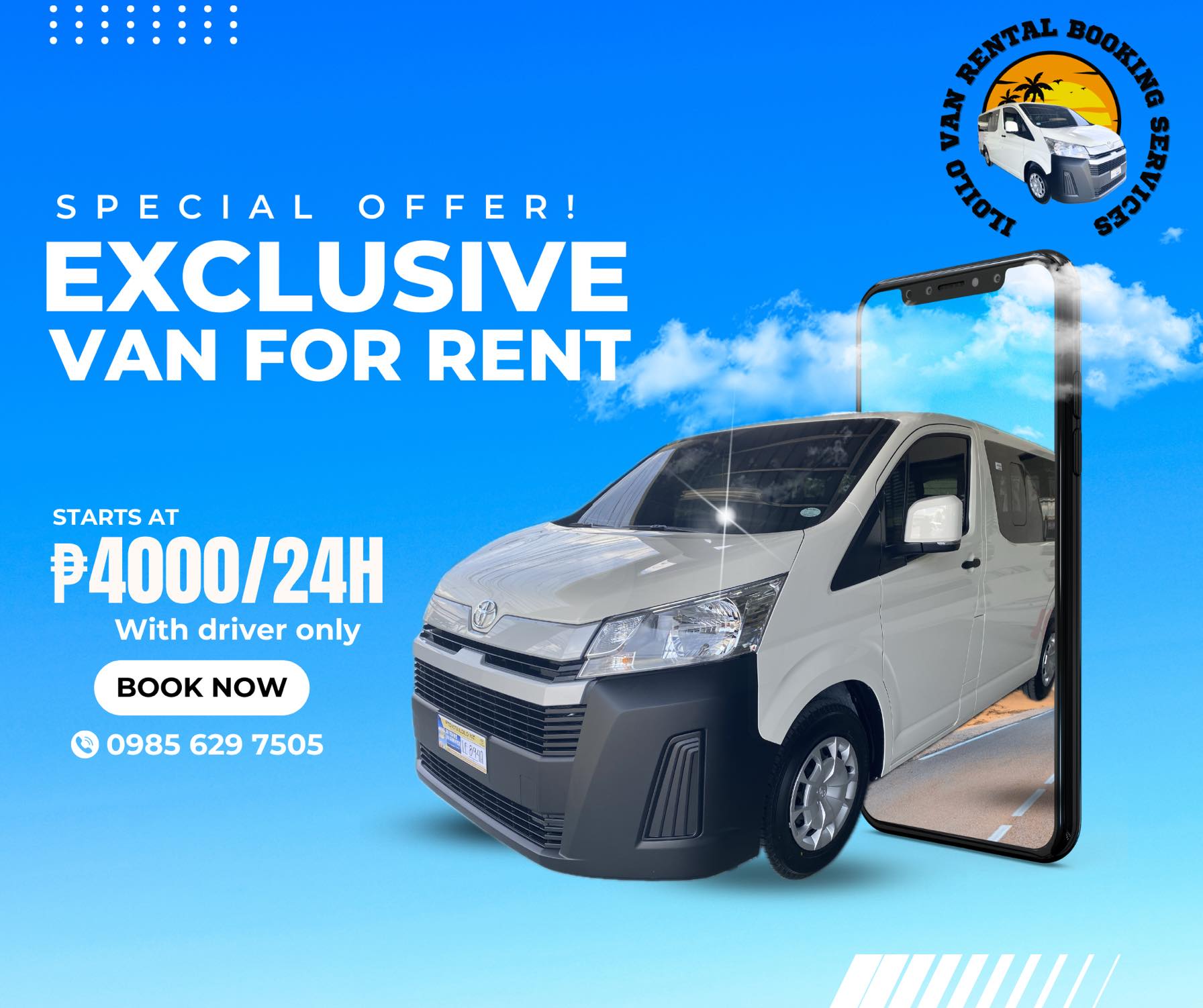 Iloilo Van Rental Booking Services