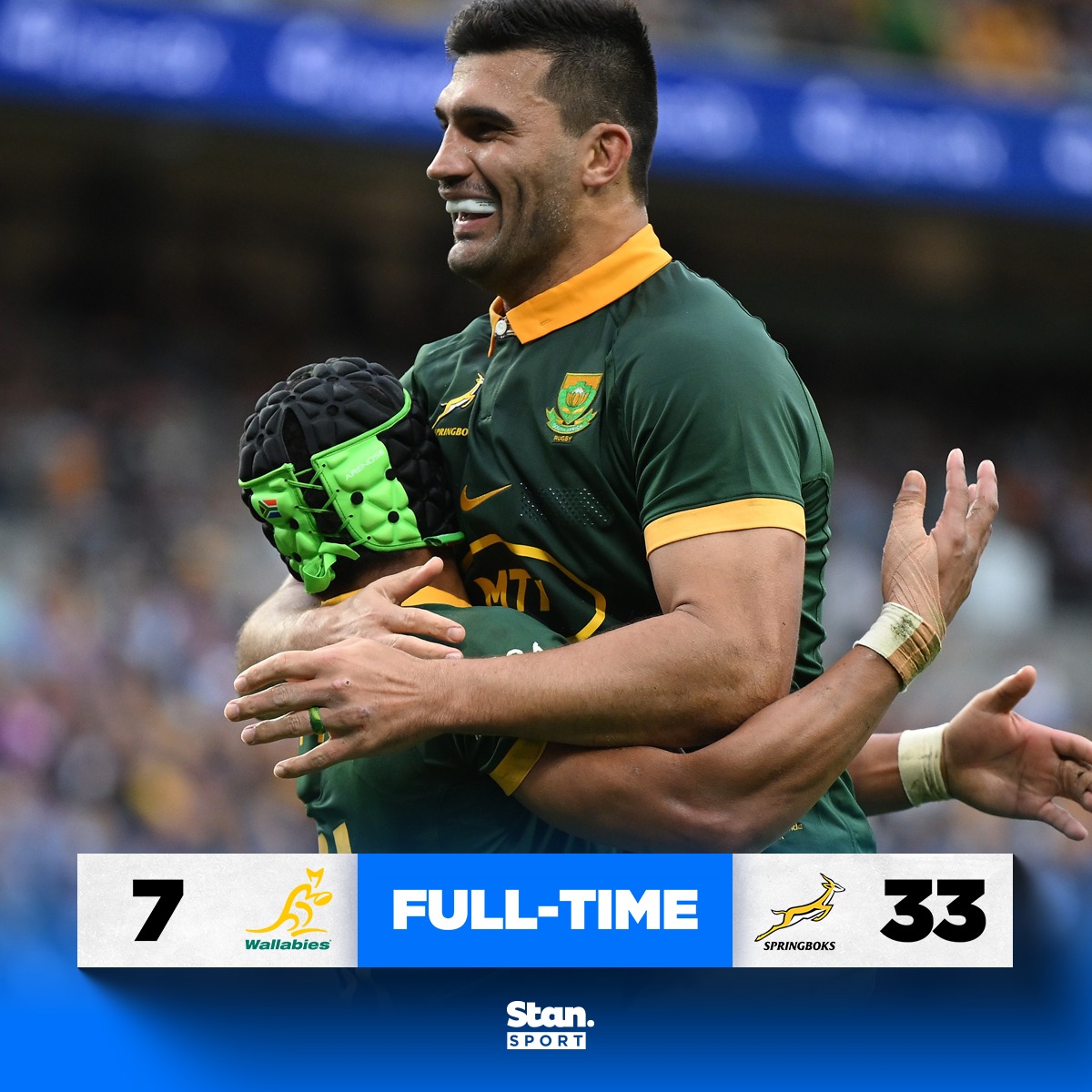 The @Springboks prove why they're the... - Stan Sport Rugby