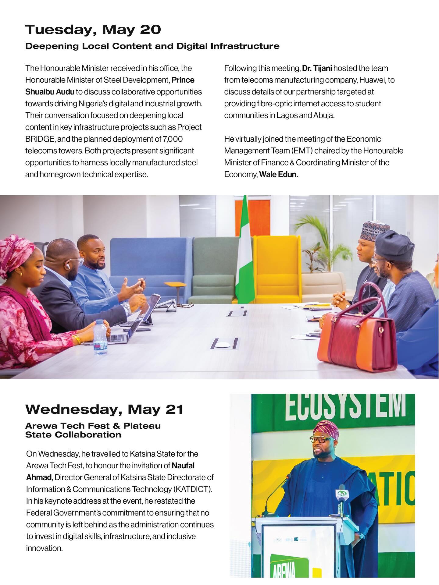 Federal Ministry of Communications and Digital Economy, Nigeria