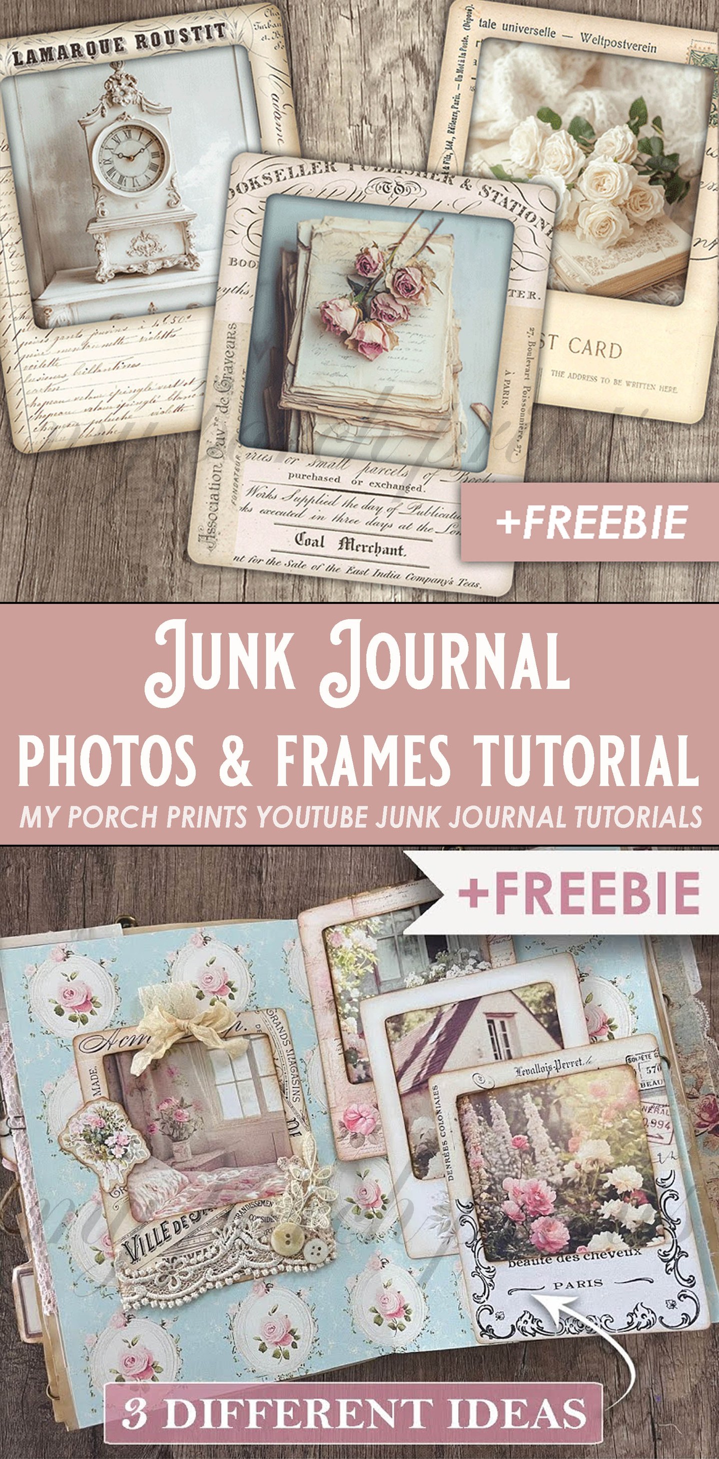 Junk Journal Ideas: My Porch Prints