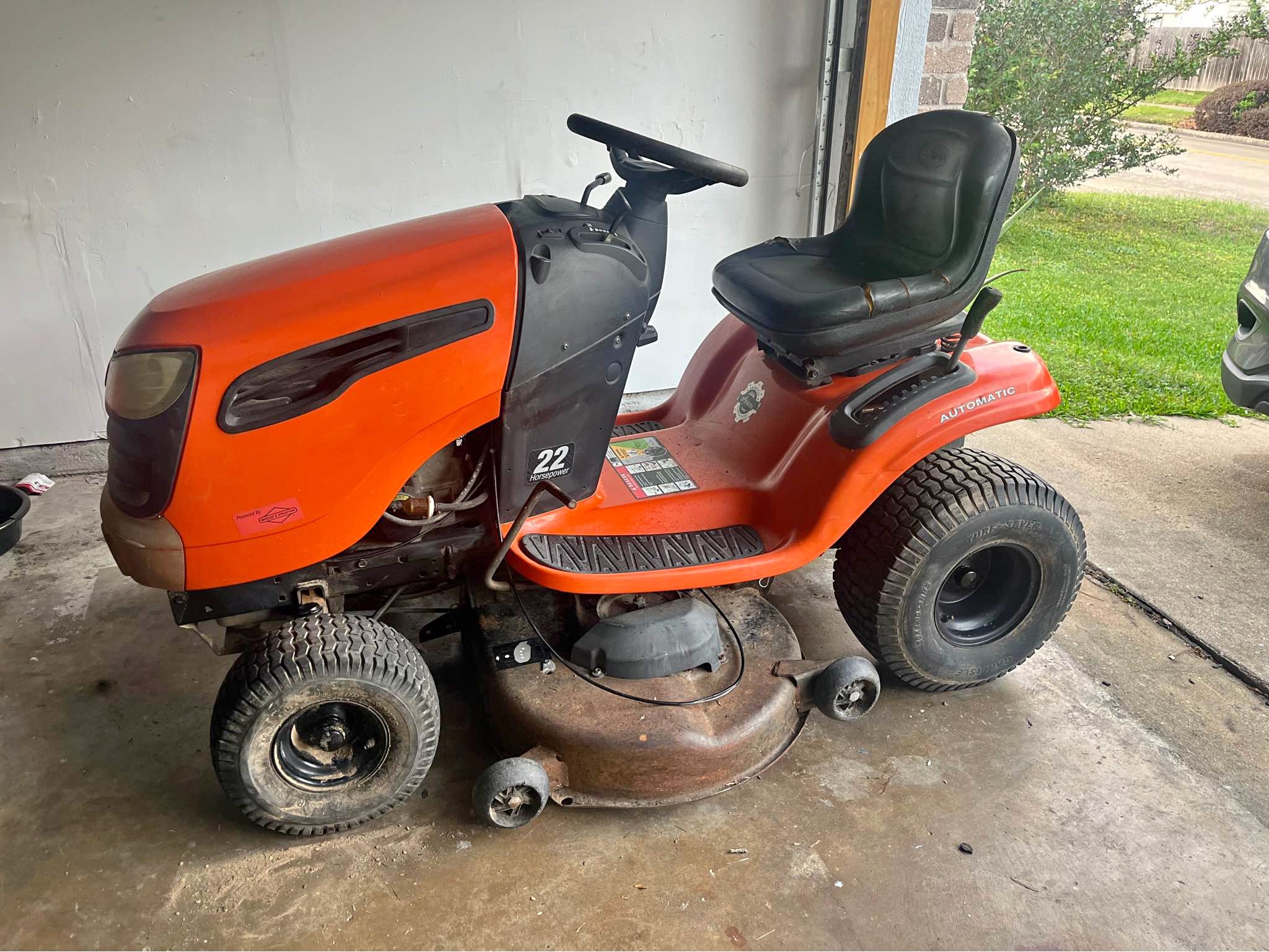 Ariens 46” Riding Mower - 22HP Briggs V-Twin - Lawn Mowers | Facebook ...