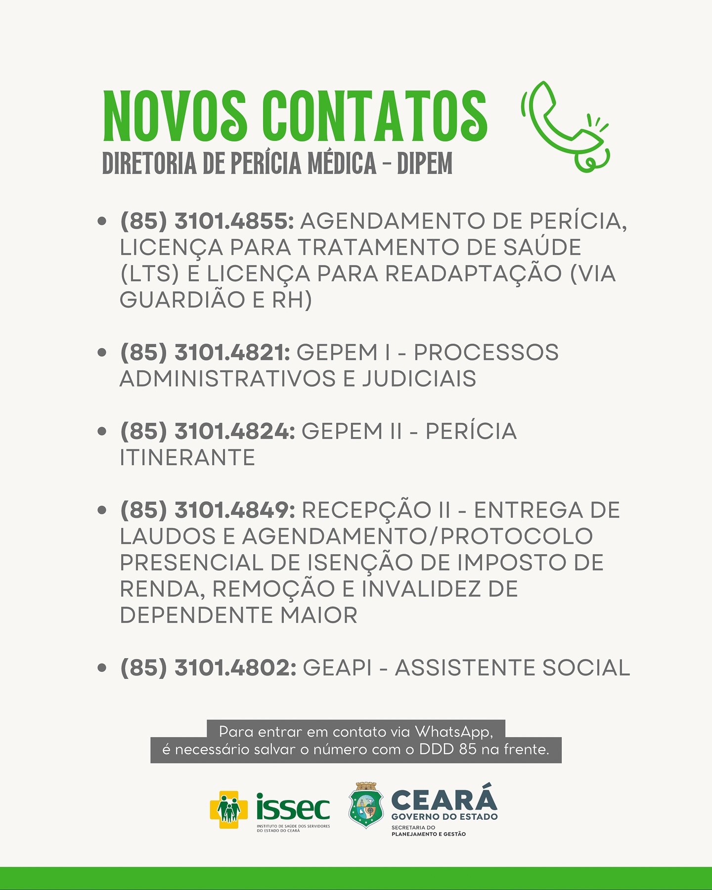 Instituto de Saúde dos Servidores do Ceará - Issec | Fortaleza CE