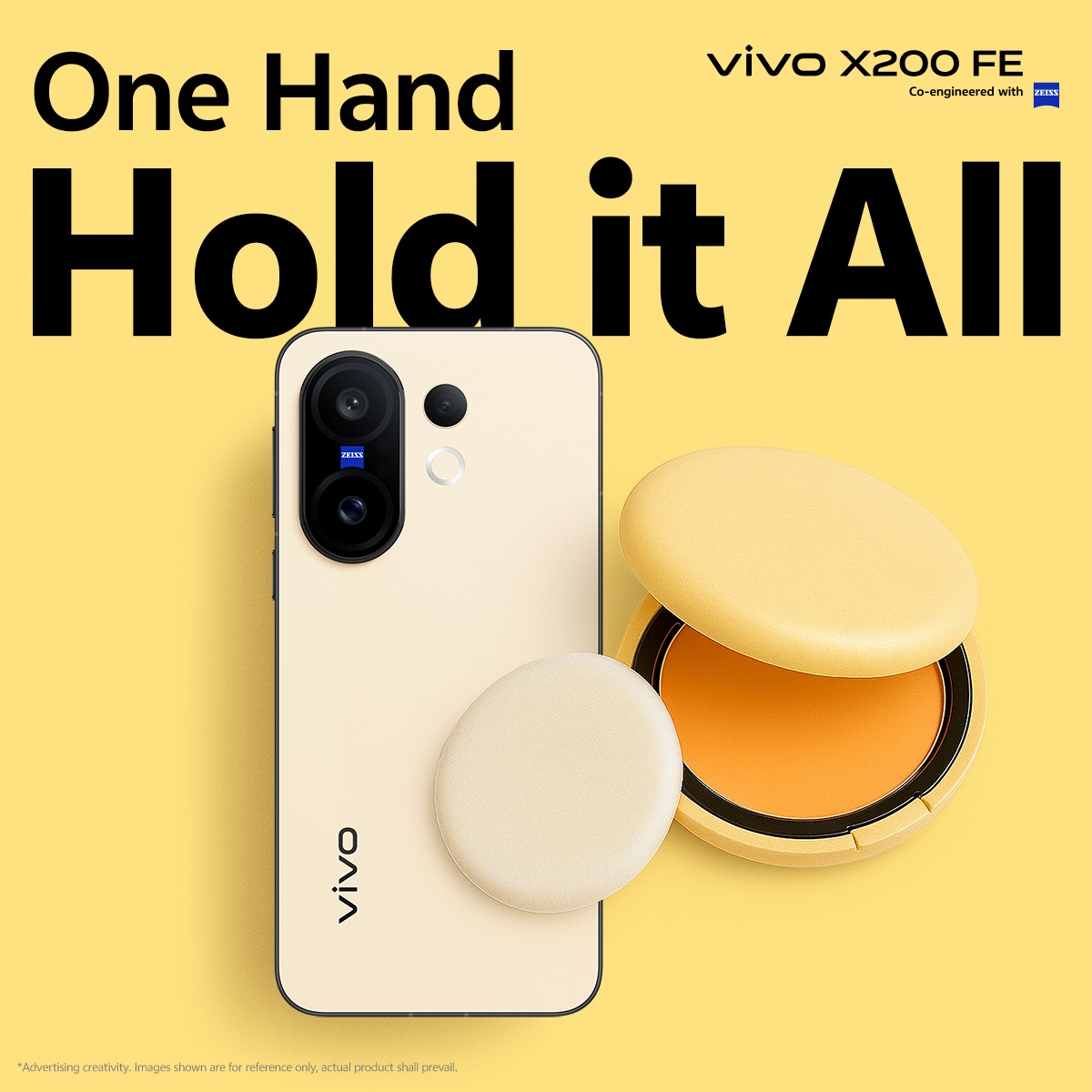 HAKKEN PAIRED WITH vivo X200 FE YELLOW GLOW!⭐ True to its promise