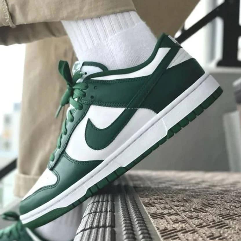 Get 40% OFF the Nike Dunk Low Retro 'Michigan State' - now ONLY