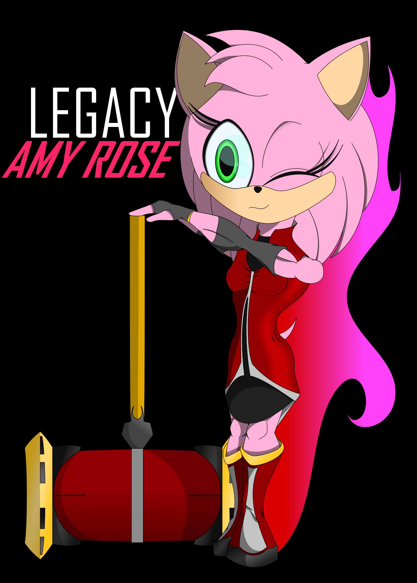A form I created for adult Amy based on her original Japanese lore