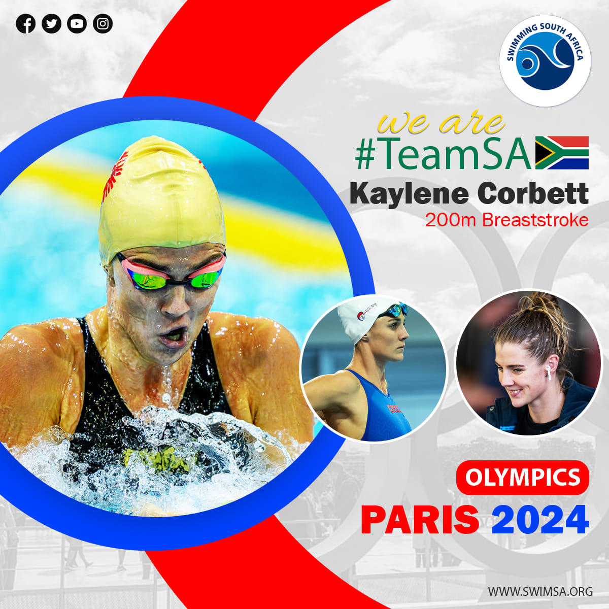 Prepare to cheer for Kaylene... - Swimming South Africa | Facebook