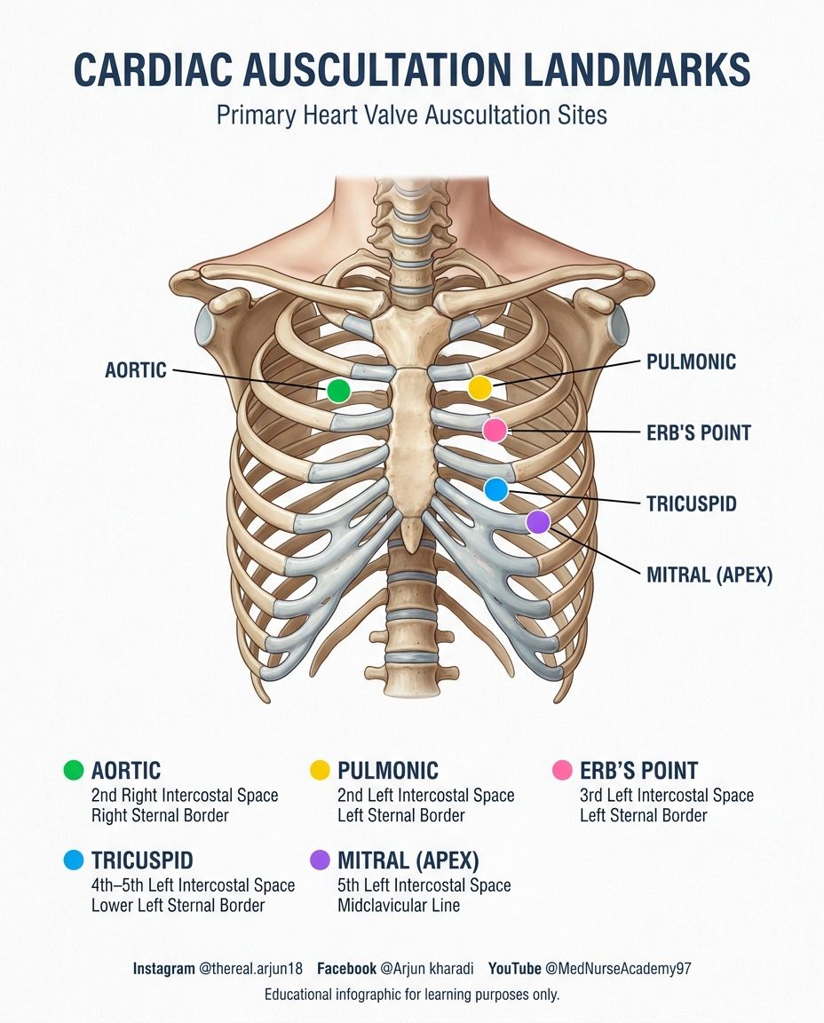 Heart Murmurs: A High-Yield Bedside Guide to Clinical Auscultation