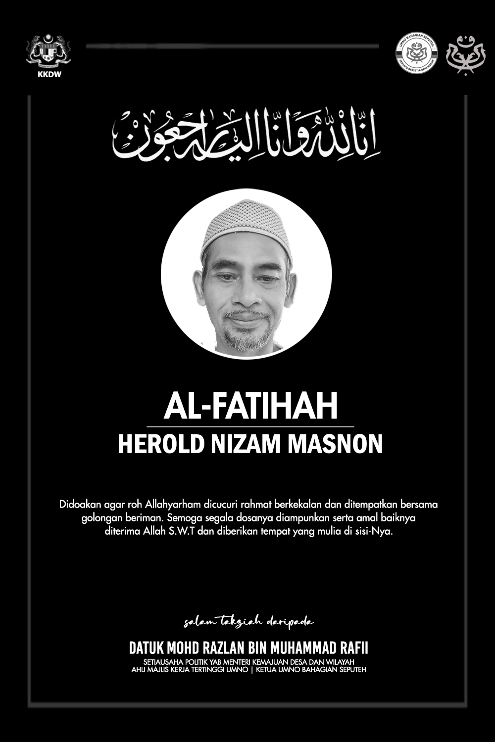 Mohd Razlan Rafii | Kuala Lumpur