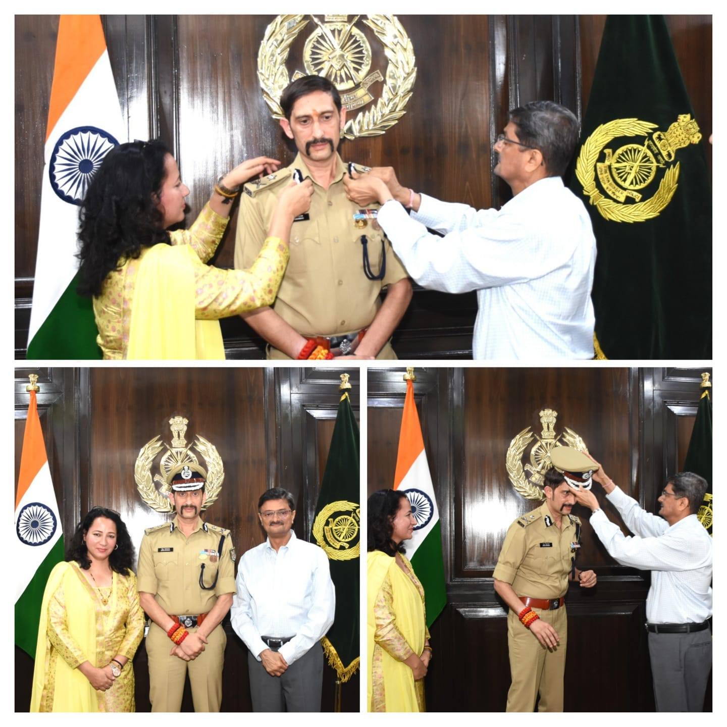 ITBP - A pipping ceremony was held today at Force HQ,... | Facebook