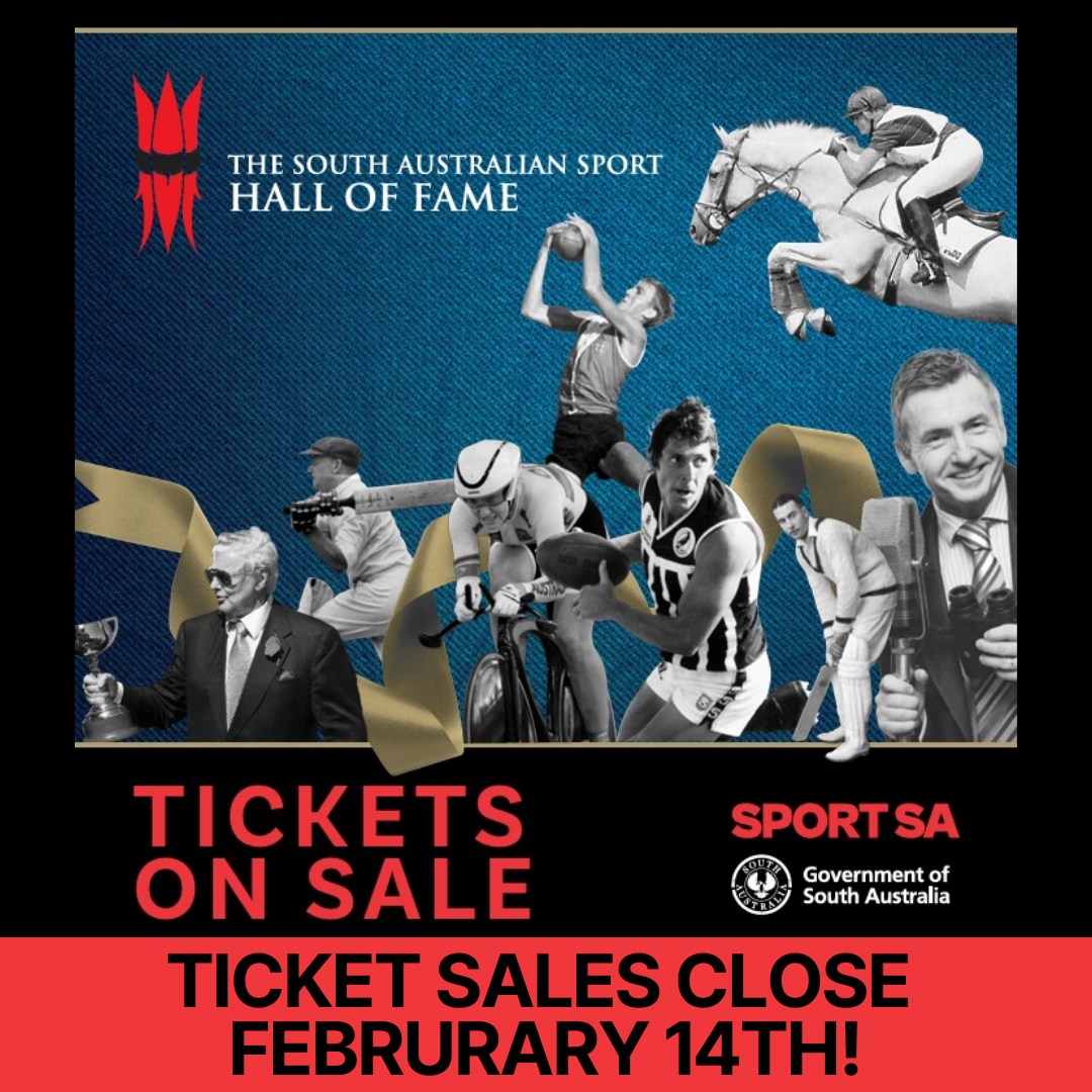 Sport - Ticket sales for the 2025 South Australian Sport Hall of Fame ...