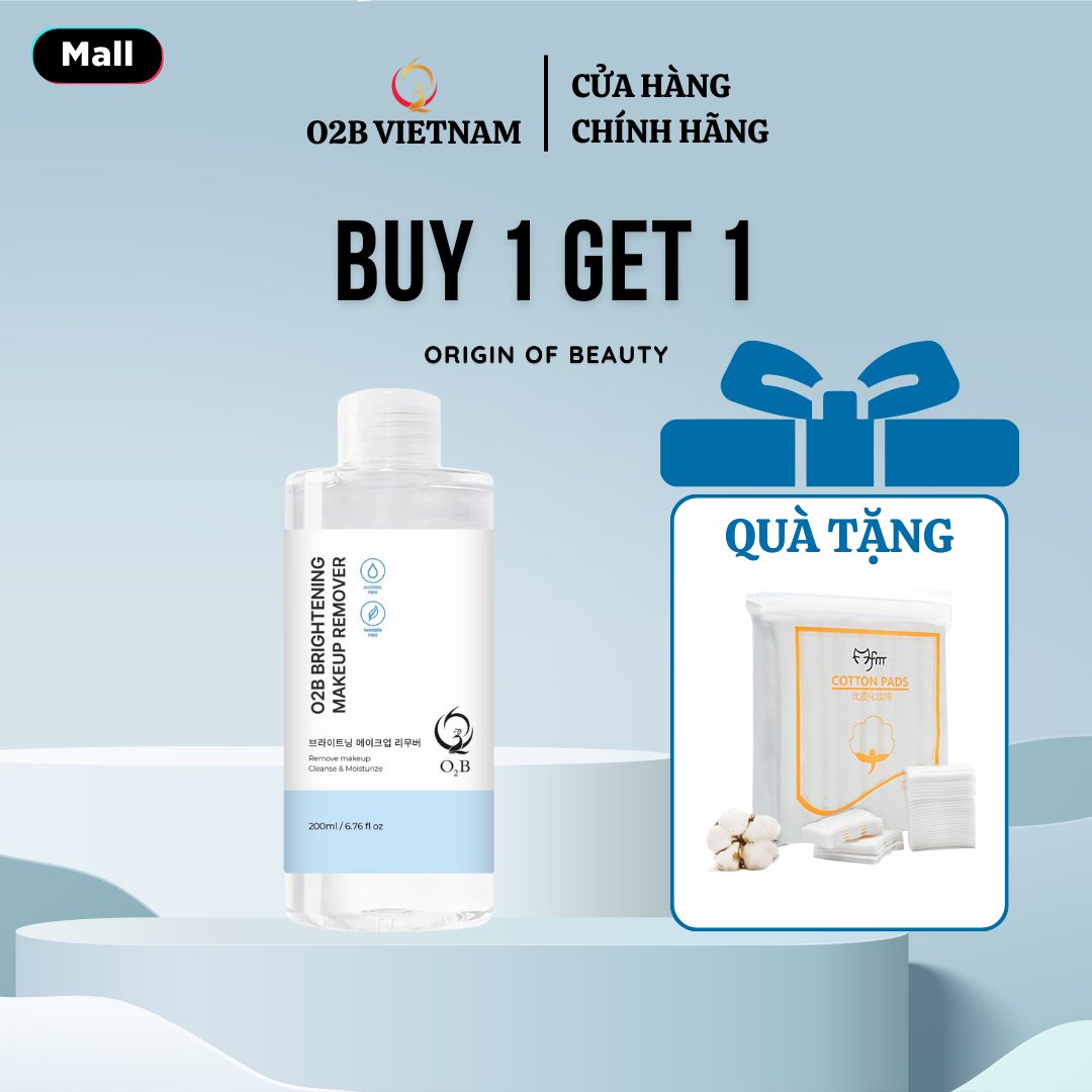 O2B VIỆT NAM - 💦 NƯỚC TẨY TRANG O2B - ÊM DỊU SẠCH SÂU 💯 💧... | Facebook