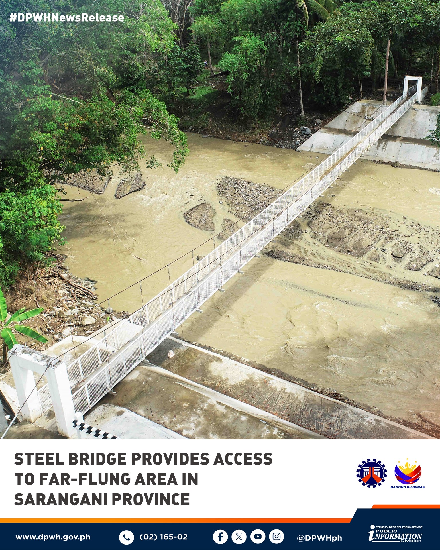 STEEL BRIDGE... - Department of Public Works and Highways | Facebook