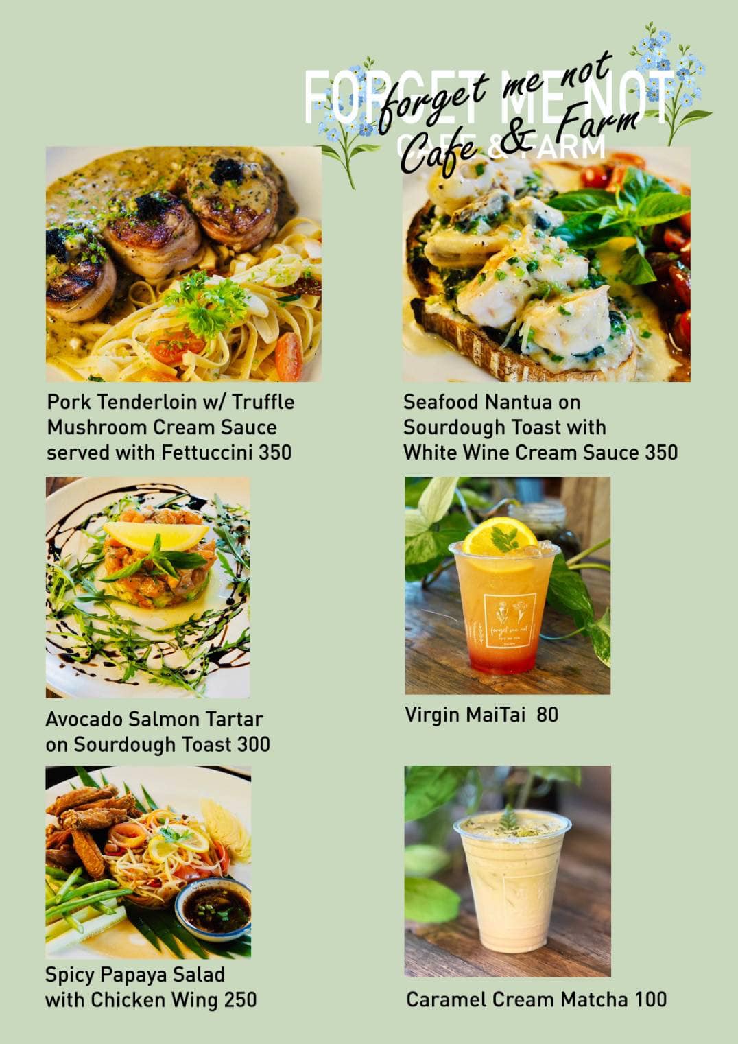 Forget - Chef Special Menu for September is available now at ...