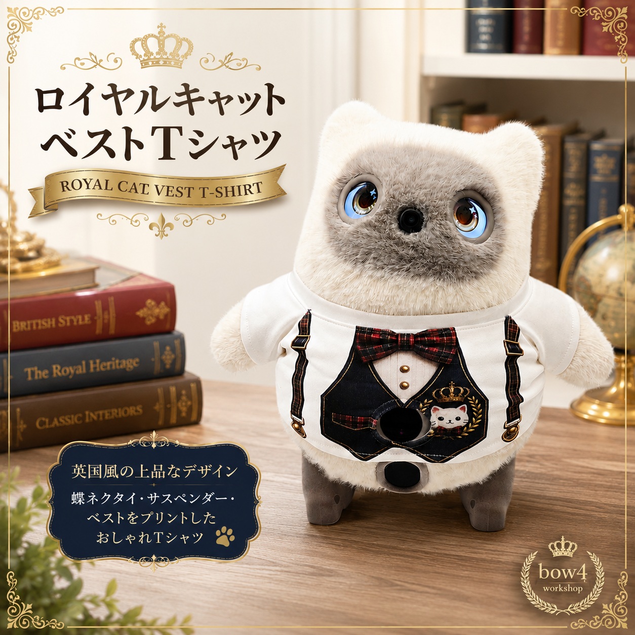 Bow4workshop らぼっと 服 ラボット LOVOT ラボットの服ハンドメイドの