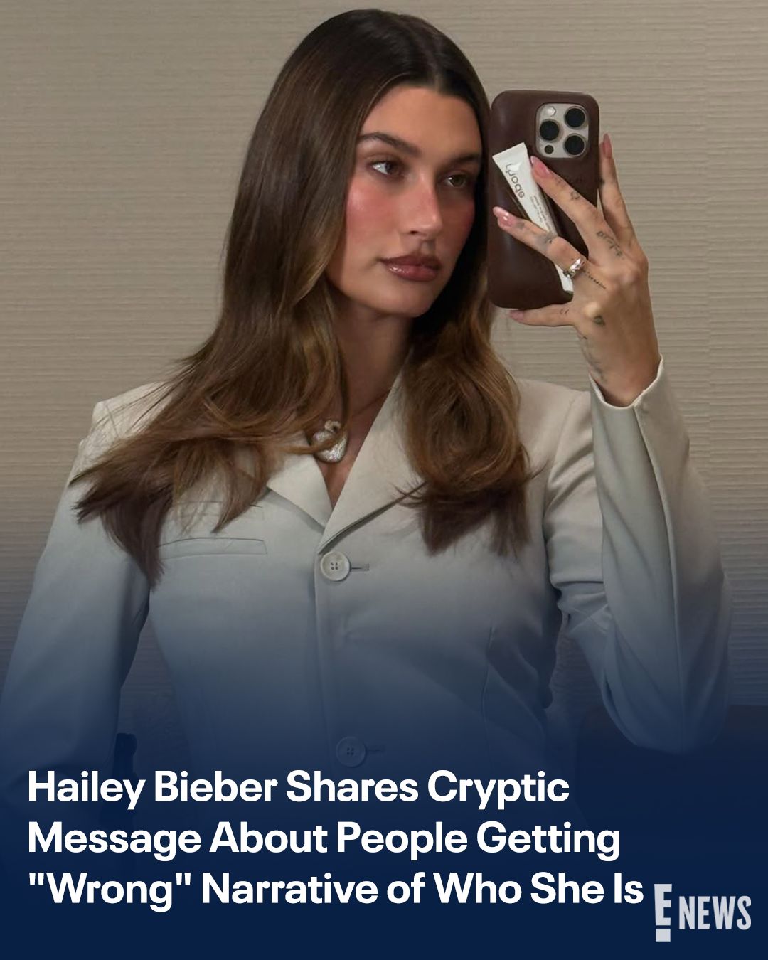 E! News - Hailey Bieber is gonna tell you one time: you're not getting ...