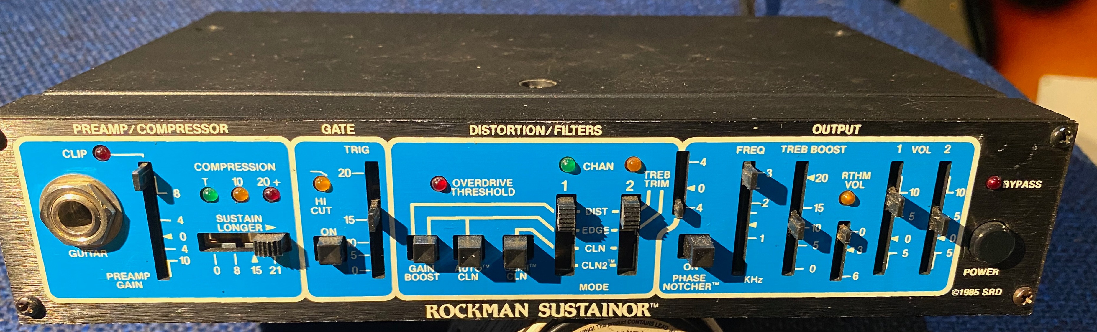 1988 Rockman Sustainor 200. Interesting unit