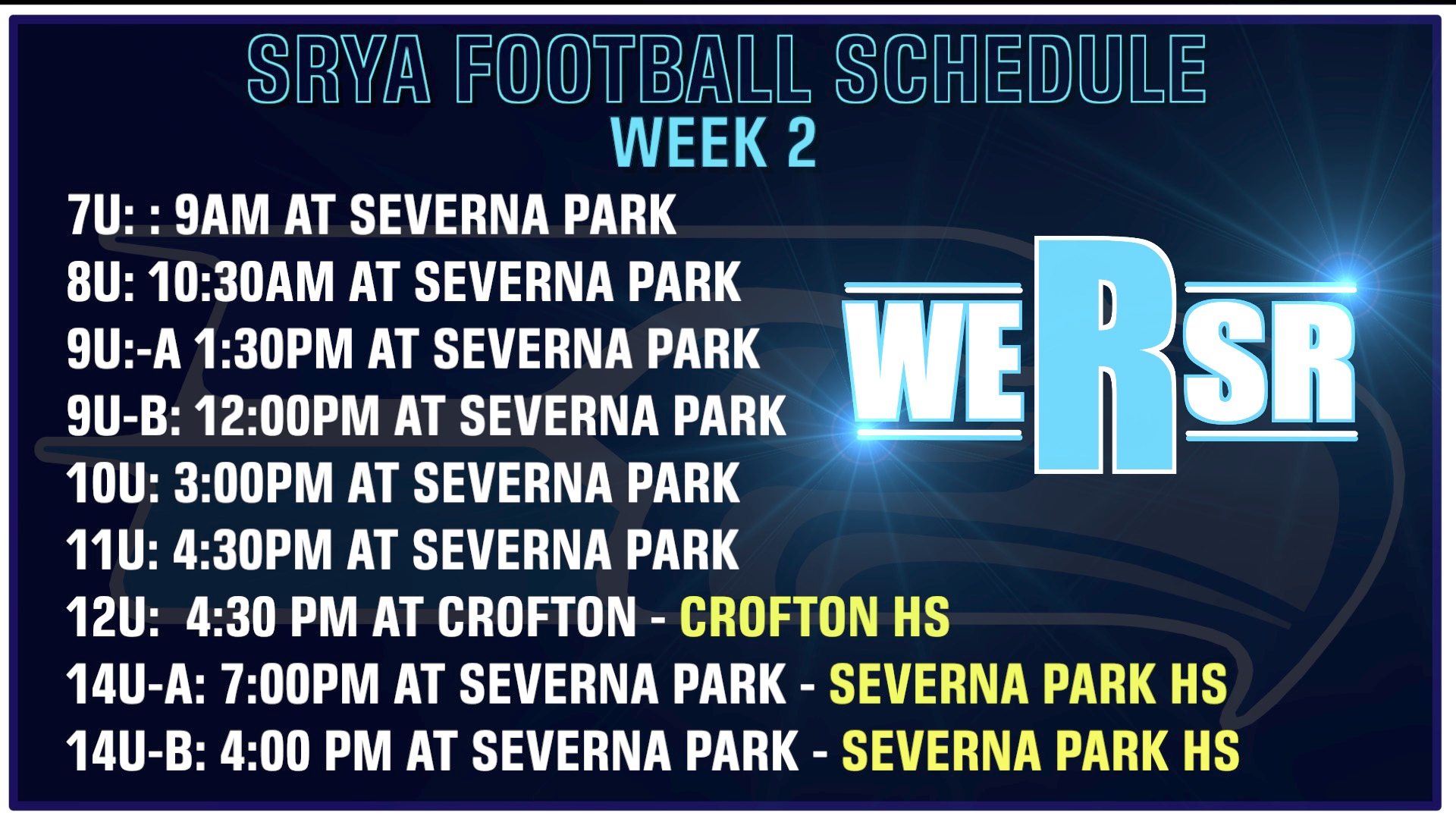 SRYA Football | Edgewater MD