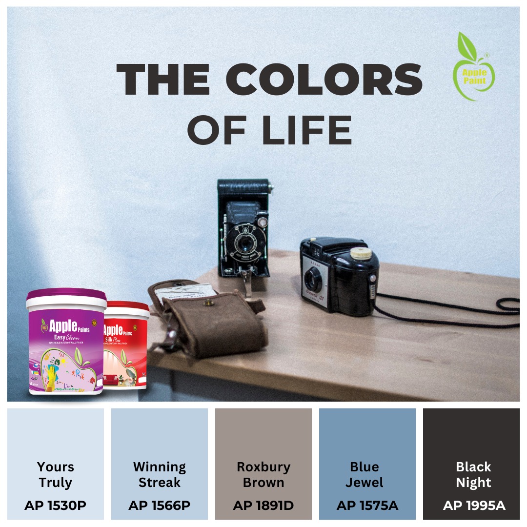 Apple Paints - Warna memainkan peranan penting dalam...