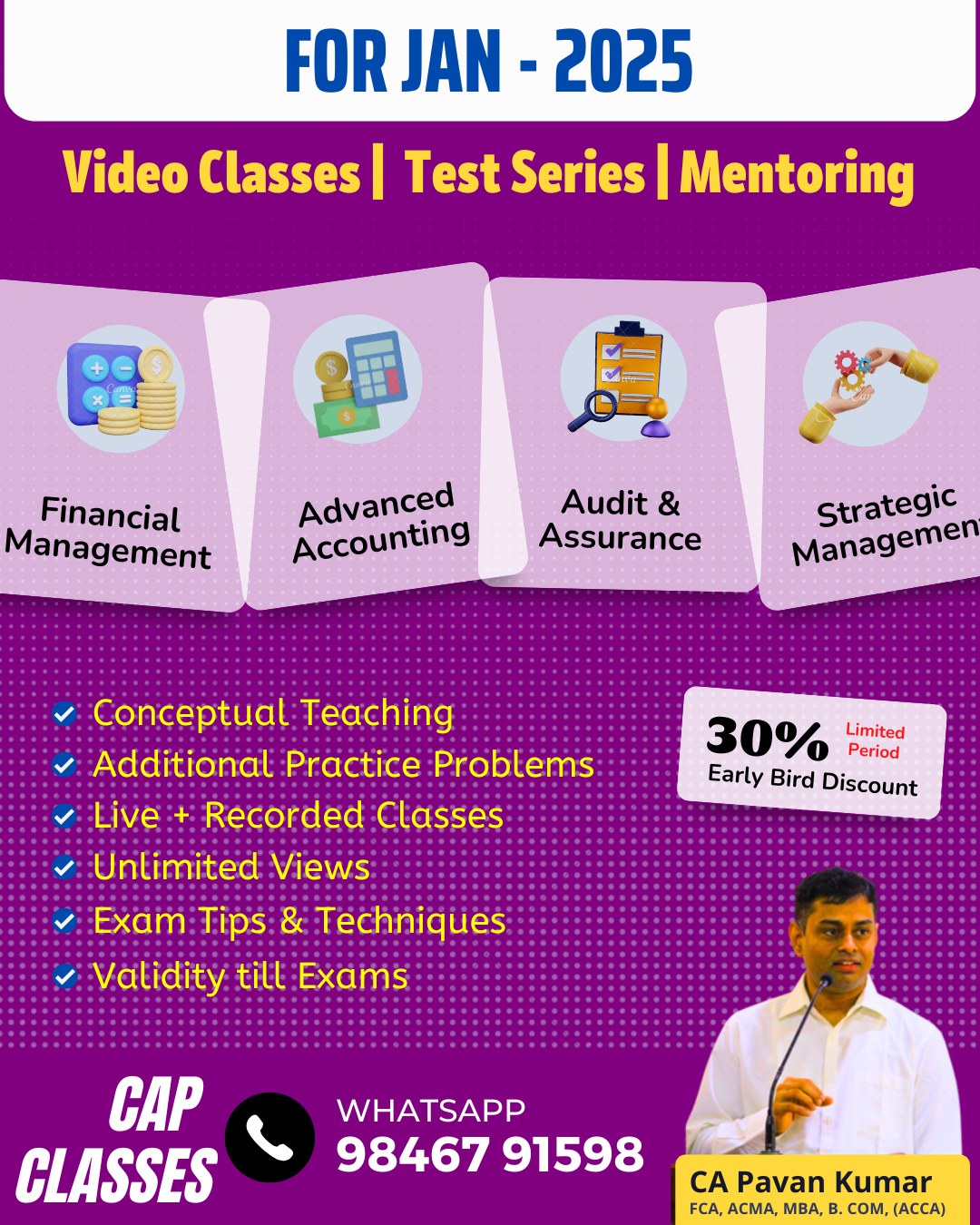CAP CLASSES