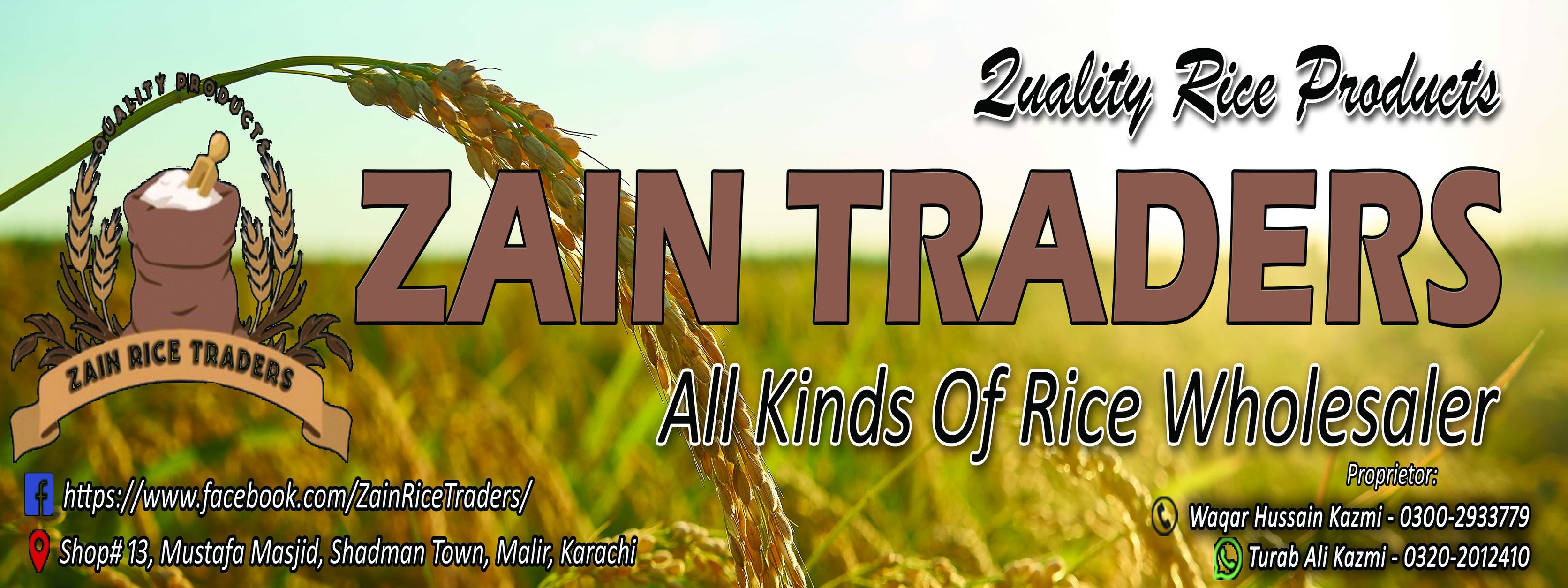 Zain rice traders | Karachi