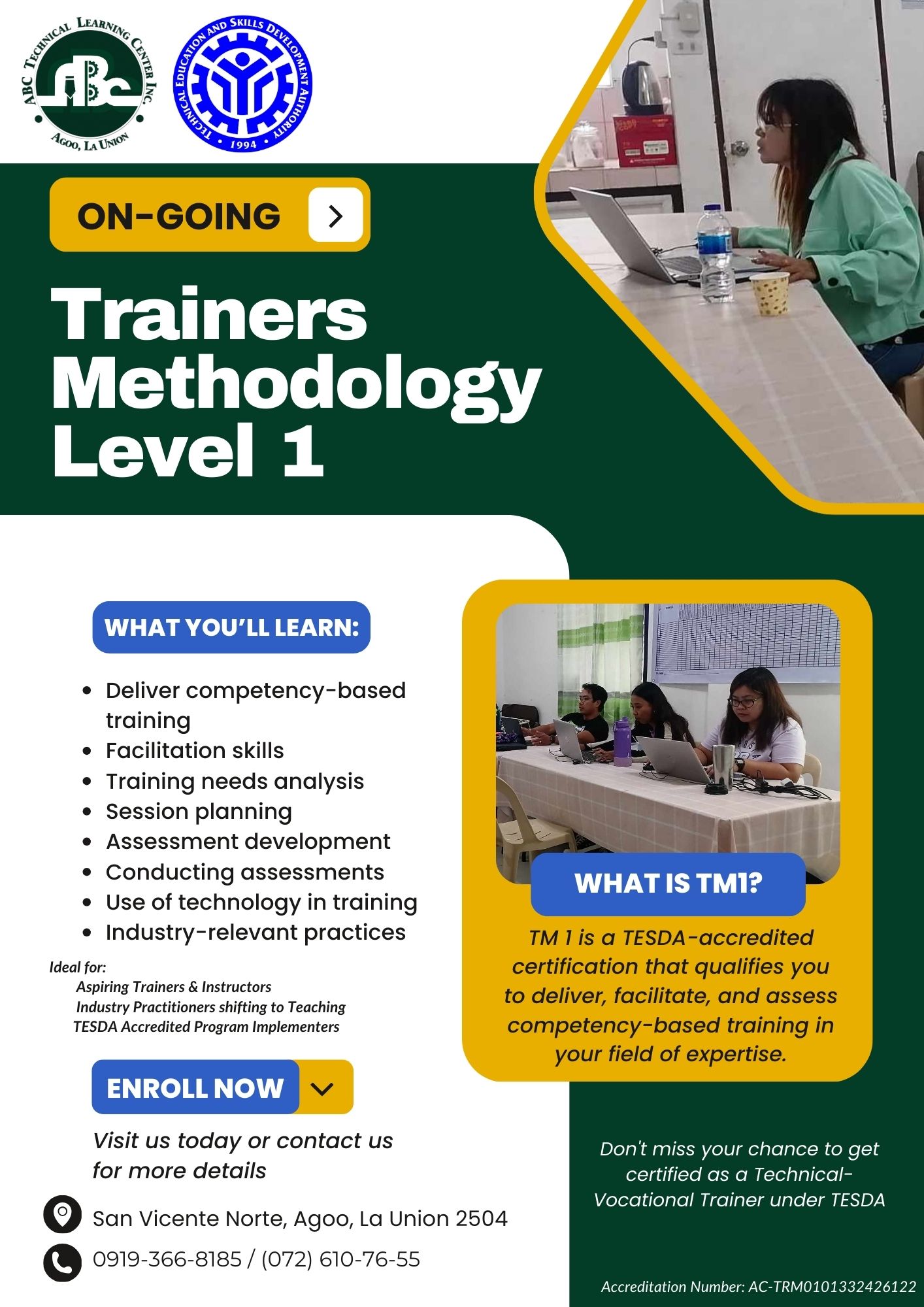 ABC Technical Learning Center Inc. | Agoo