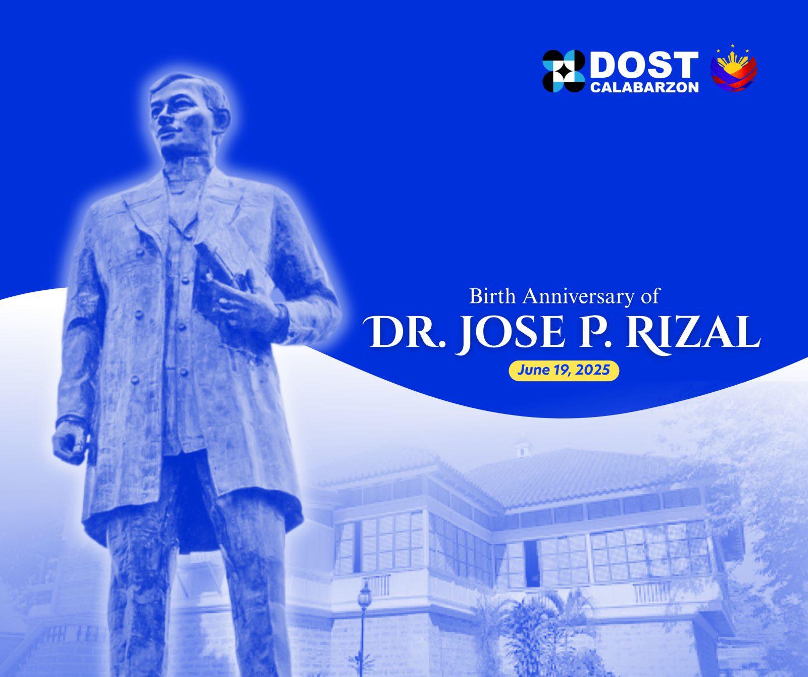 DOST - DOST-CALABARZON joins the nation in remembering Dr. Jose P ...