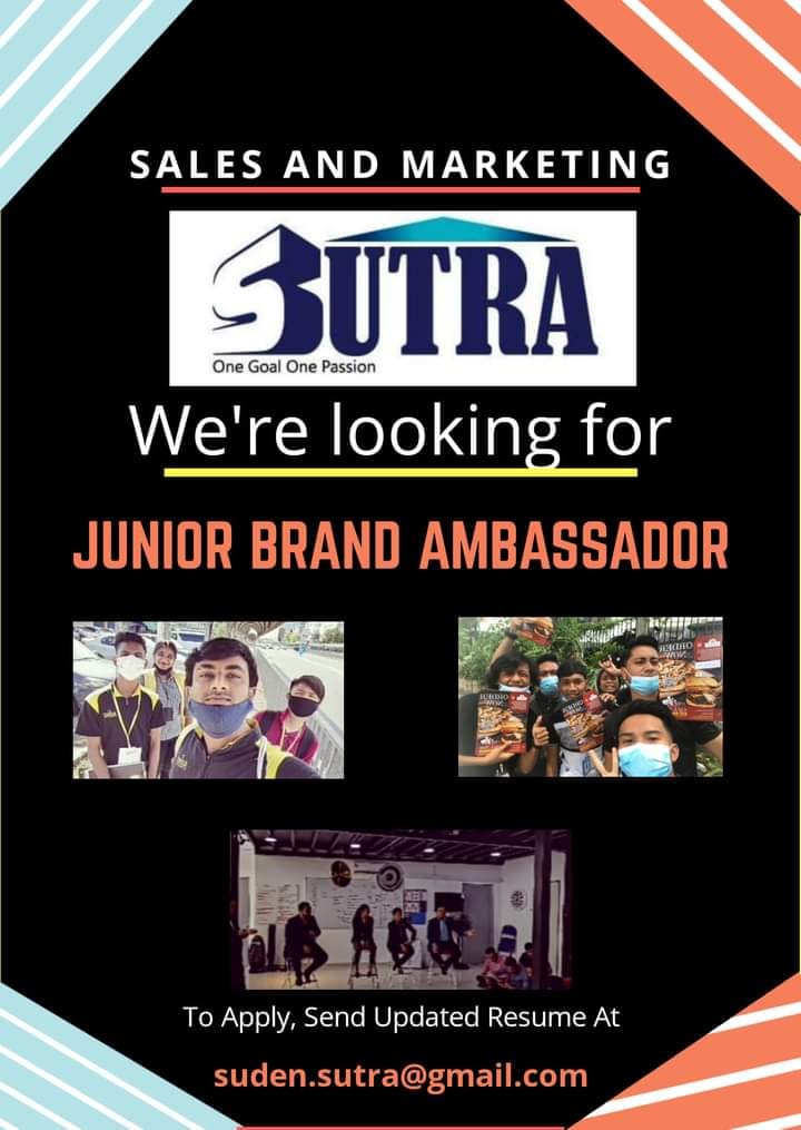One Piece Marketing Solutions We Re Hiring Right Now Jobposition Junior Brand Ambassador Company Industry Sales Marketing Delegates Working Location 29 03a Tower A Pinnacle Pj Jalan Utara C 46200