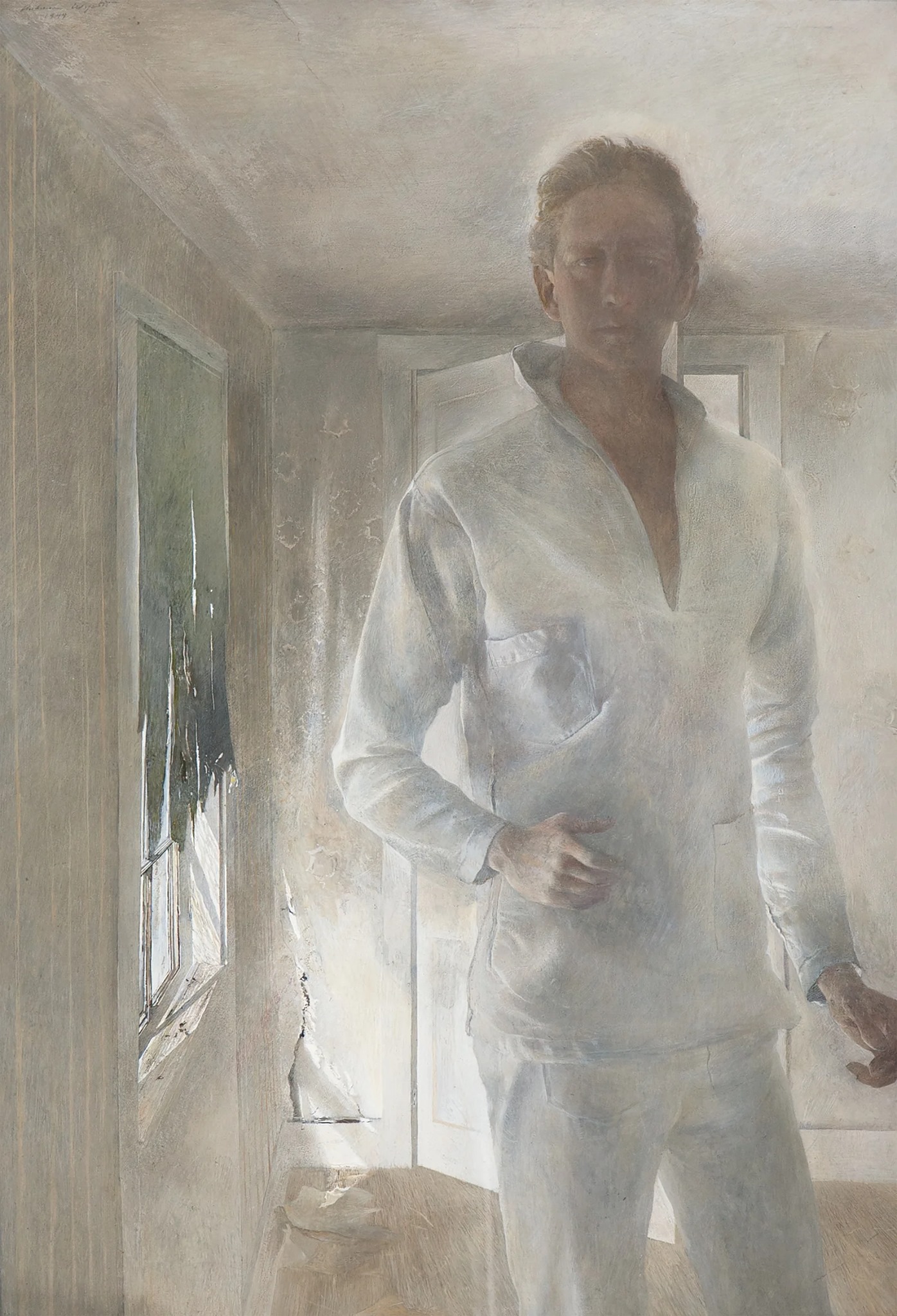 Andrew Wyeth's The Revenant self-portrait