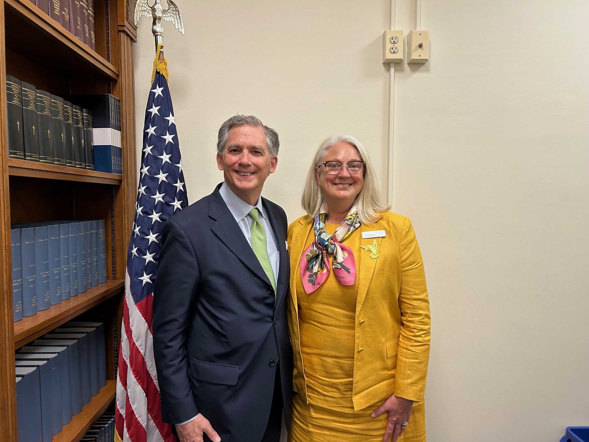 I met with Anna Warwick Riggs, a... - Congressman French Hill | Facebook