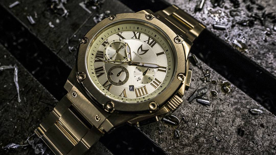 meister ambassador  champange gold 新品 Meister - Meister Watches introduces the full Champagne Gold